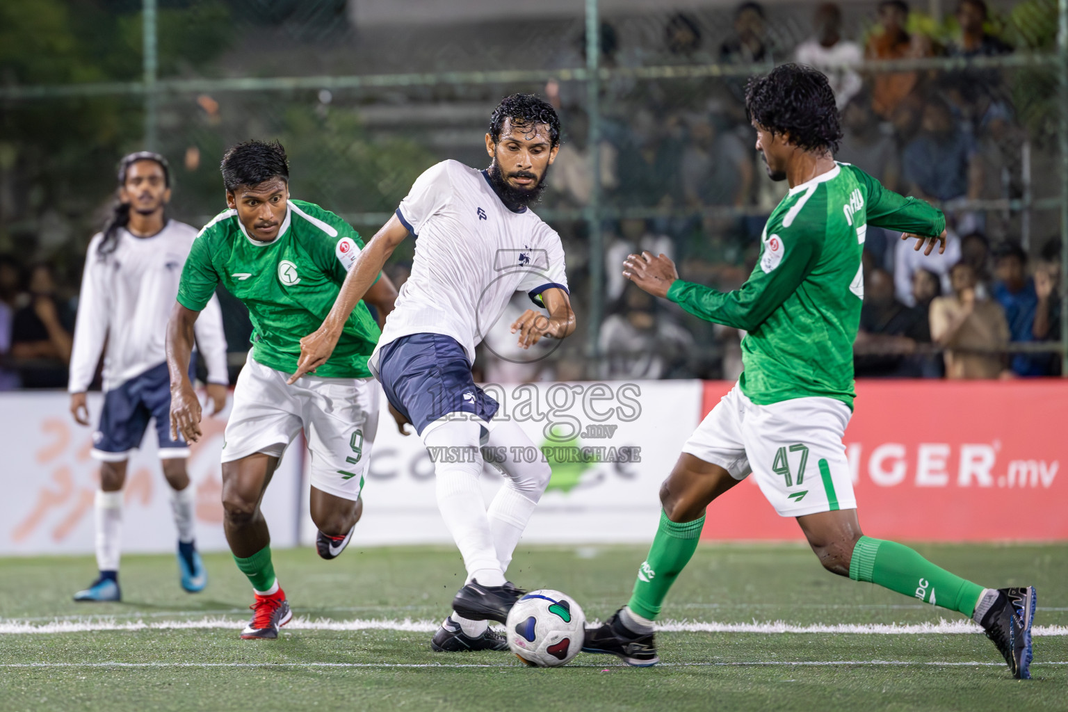 HDC vs MACL in Round of 16 of Club Maldives Cup 2024 held in Rehendi Futsal Ground, Hulhumale', Maldives on Monday, 7th October 2024. Photos: Ismail Thoriq / images.mv