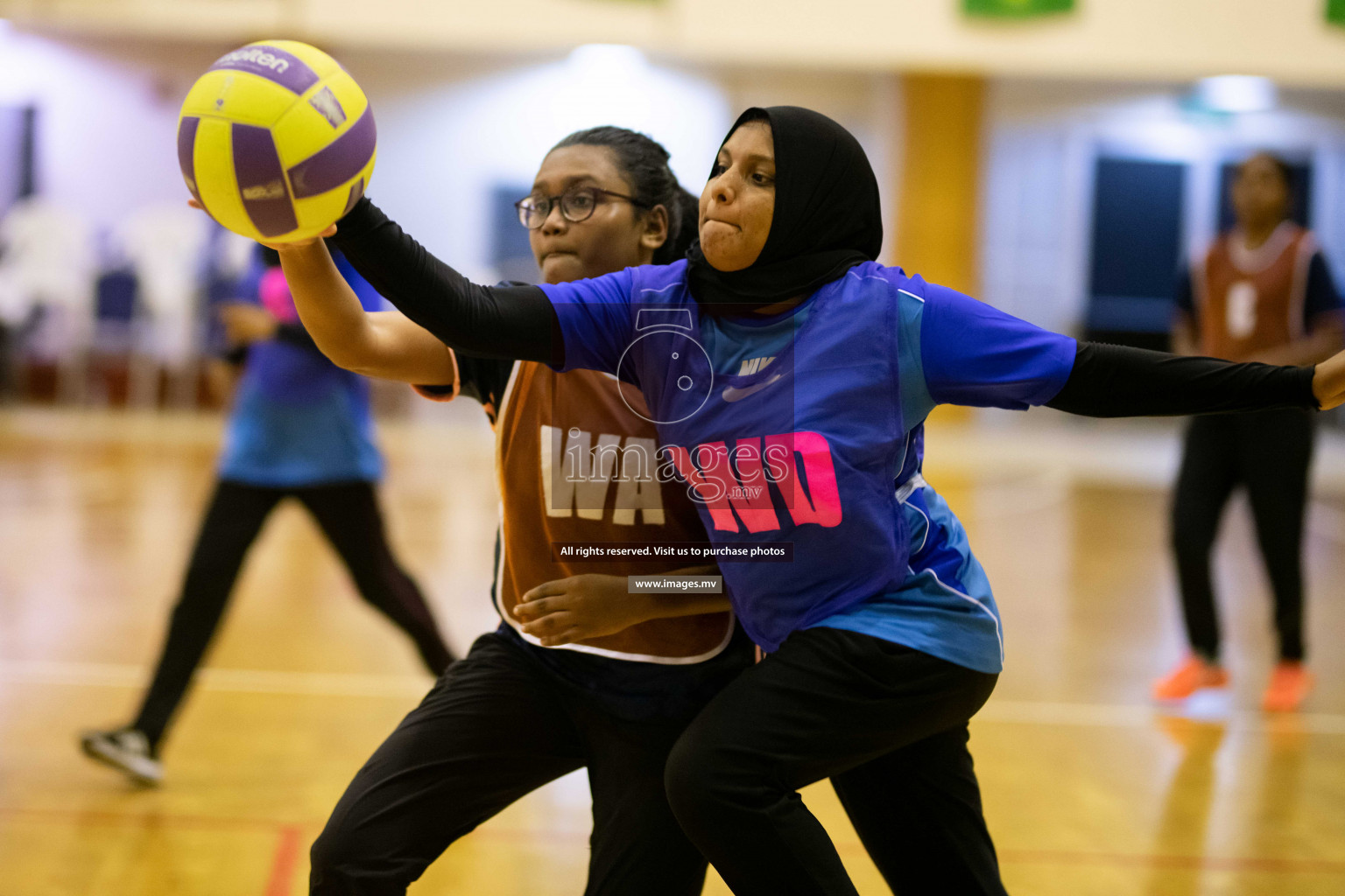 Milo National Netball Tournament 1st December 2021 at Social Center Indoor Court, Male, Maldives. Photos: Maanish/ Images Mv