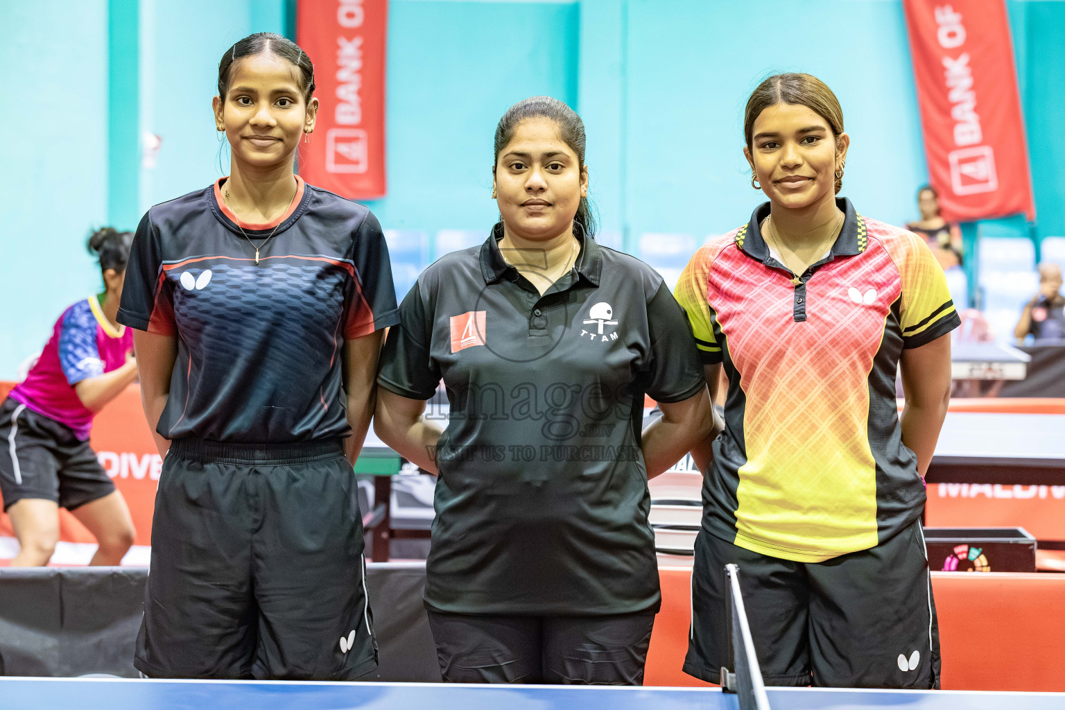 Day 5 of BML 63rd National Table Tennis Tournament 2025 was held on Friday, 29th August 2025 in Male' TT Hall, Male', Maldives. Photos: Areef / images.mv