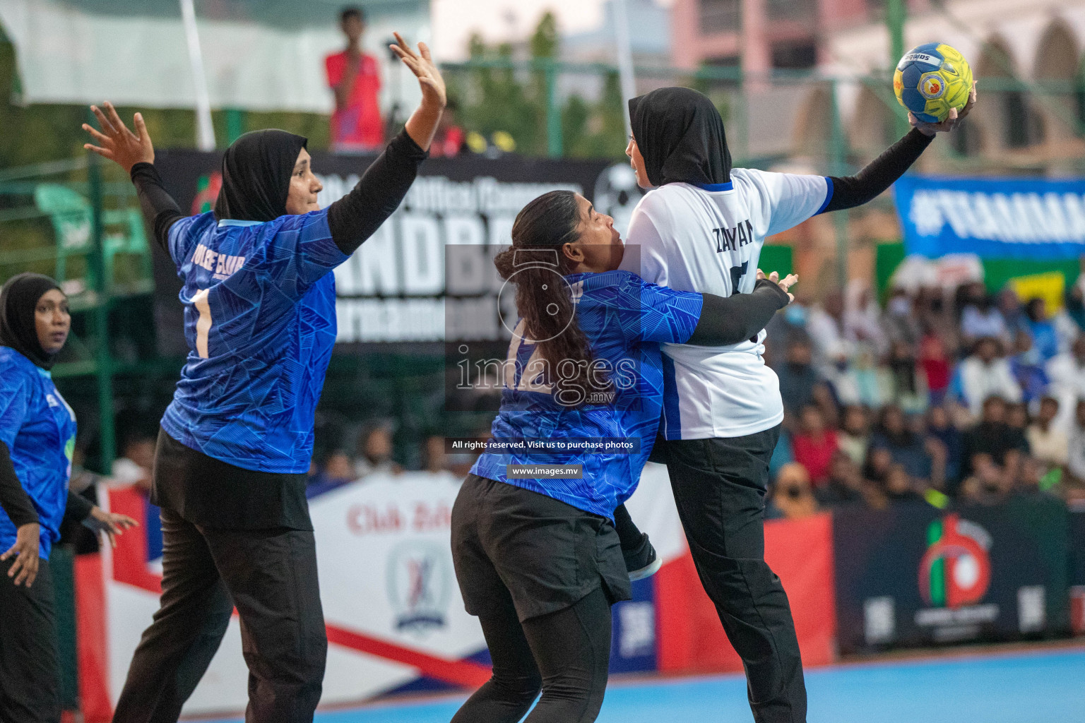 Final of Milo 6th Inter Office Handball Tournament 2022 - Photos by Nausham Waheed & Hassan Simah