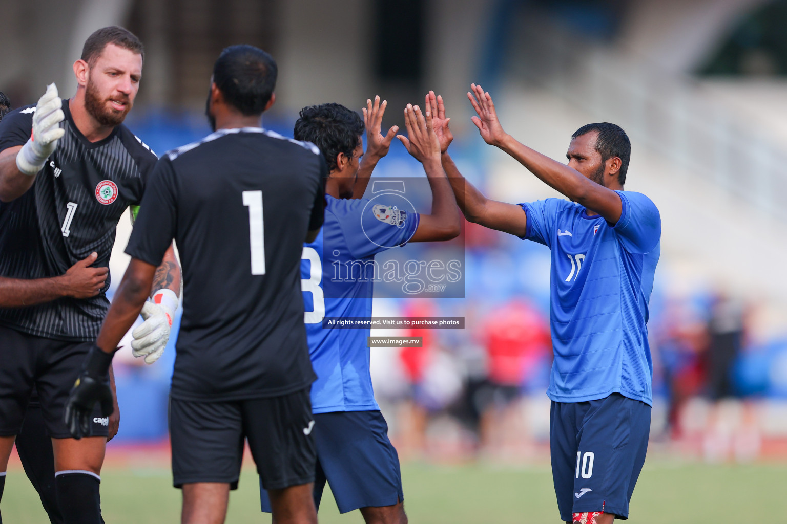 Lebanon vs Maldives in SAFF Championship 2023 held in Sree Kanteerava Stadium, Bengaluru, India, on Tuesday, 28th June 2023. Photos: Nausham Waheed, Hassan Simah / images.mv