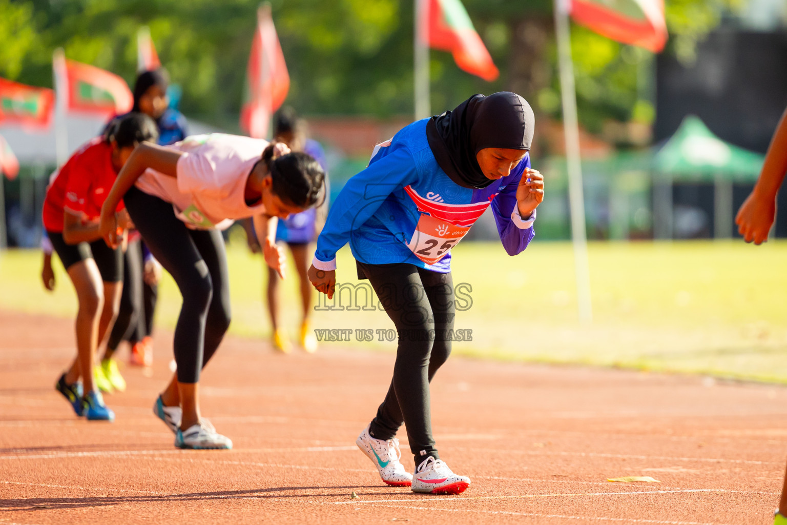 Day 3 of National Athletics Championship 2025 was held at Ekuveni Running Ground in Male', Maldives on Saturday, 16th August 2025. Photos: Nausham Waheed / images.mv