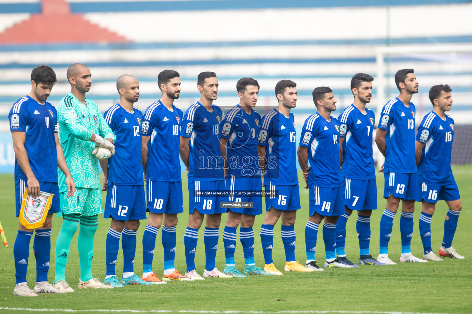 Kuwait vs Nepal in the opening match of SAFF Championship 2023 held in Sree Kanteerava Stadium, Bengaluru, India, on Wednesday, 21st June 2023. Photos: Nausham Waheed / images.mv