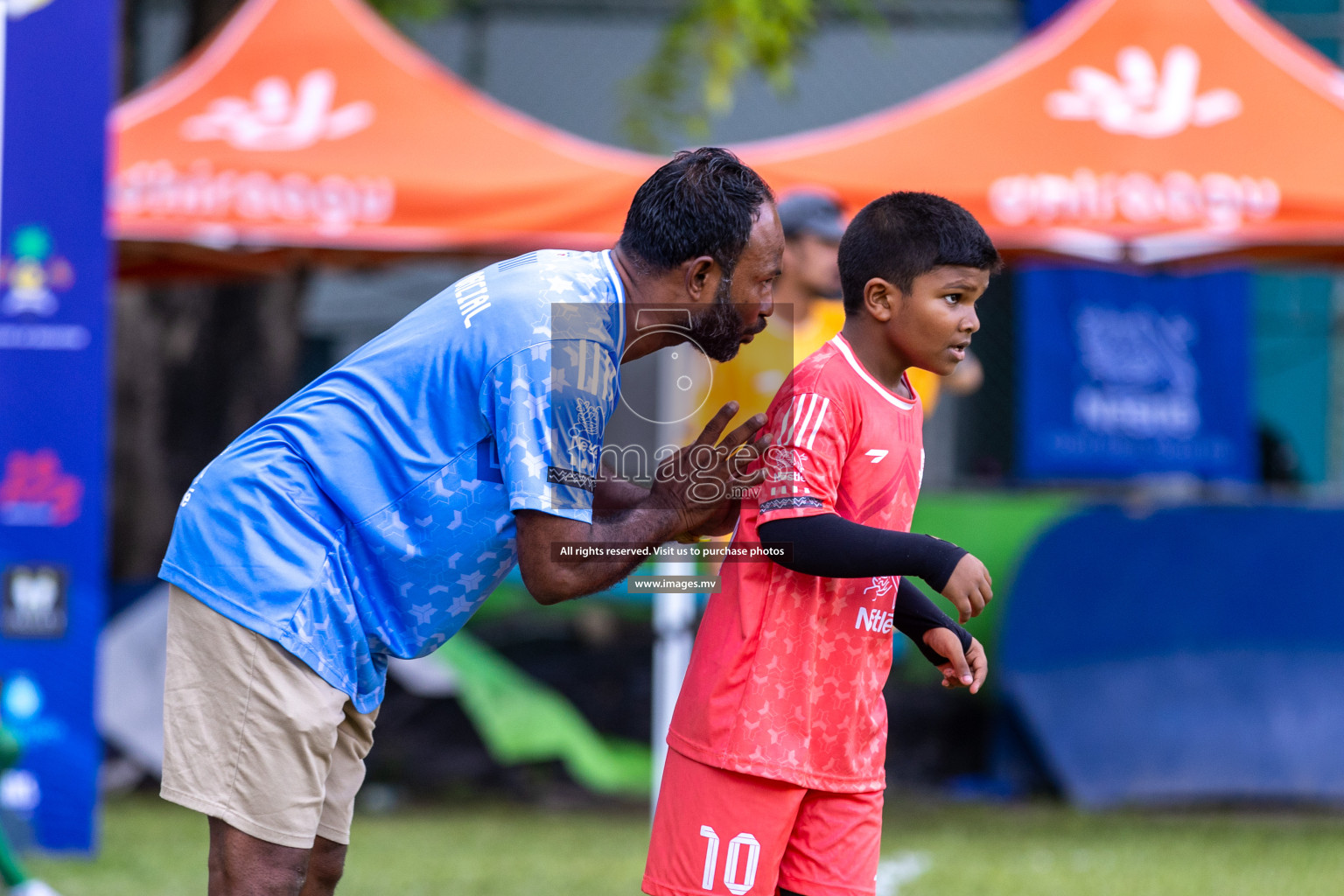 Day 3 of Nestle Kids Football Fiesta, held in Henveyru Football Stadium, Male', Maldives on Friday, 13th October 2023 Photos: Hassan Simah, Ismail Thoriq, Mohamed Mahfooz Moosa, Nausham Waheed / images.mv