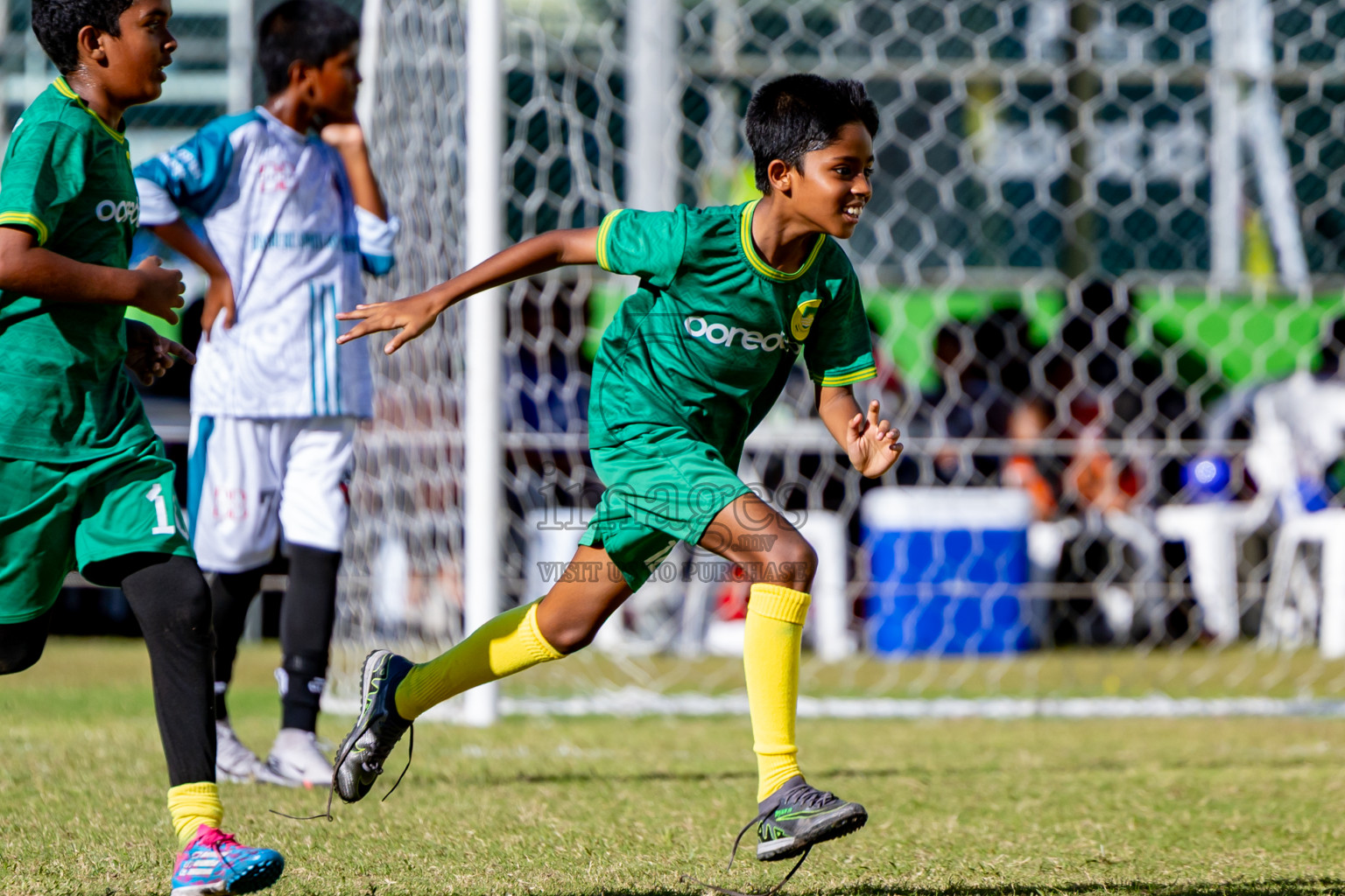 Day 2 of MILO Academy Championship 2025 (U-12) was held at Henveiru Stadium in Male', Maldives on Friday, 2nd May 2025. Photos: Nausham Waheed  / images.mv