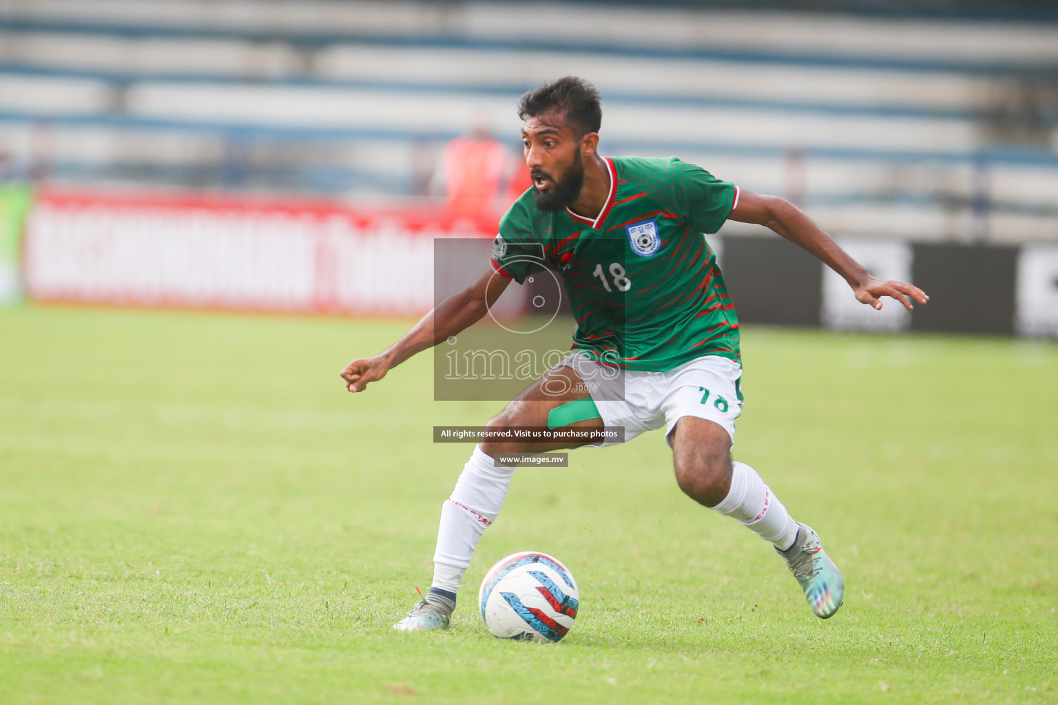 Bangladesh vs Maldives in SAFF Championship 2023 held in Sree Kanteerava Stadium, Bengaluru, India, on Saturday, 25th June 2023. Photos: Nausham Waheed, Hassan Simah / images.mv