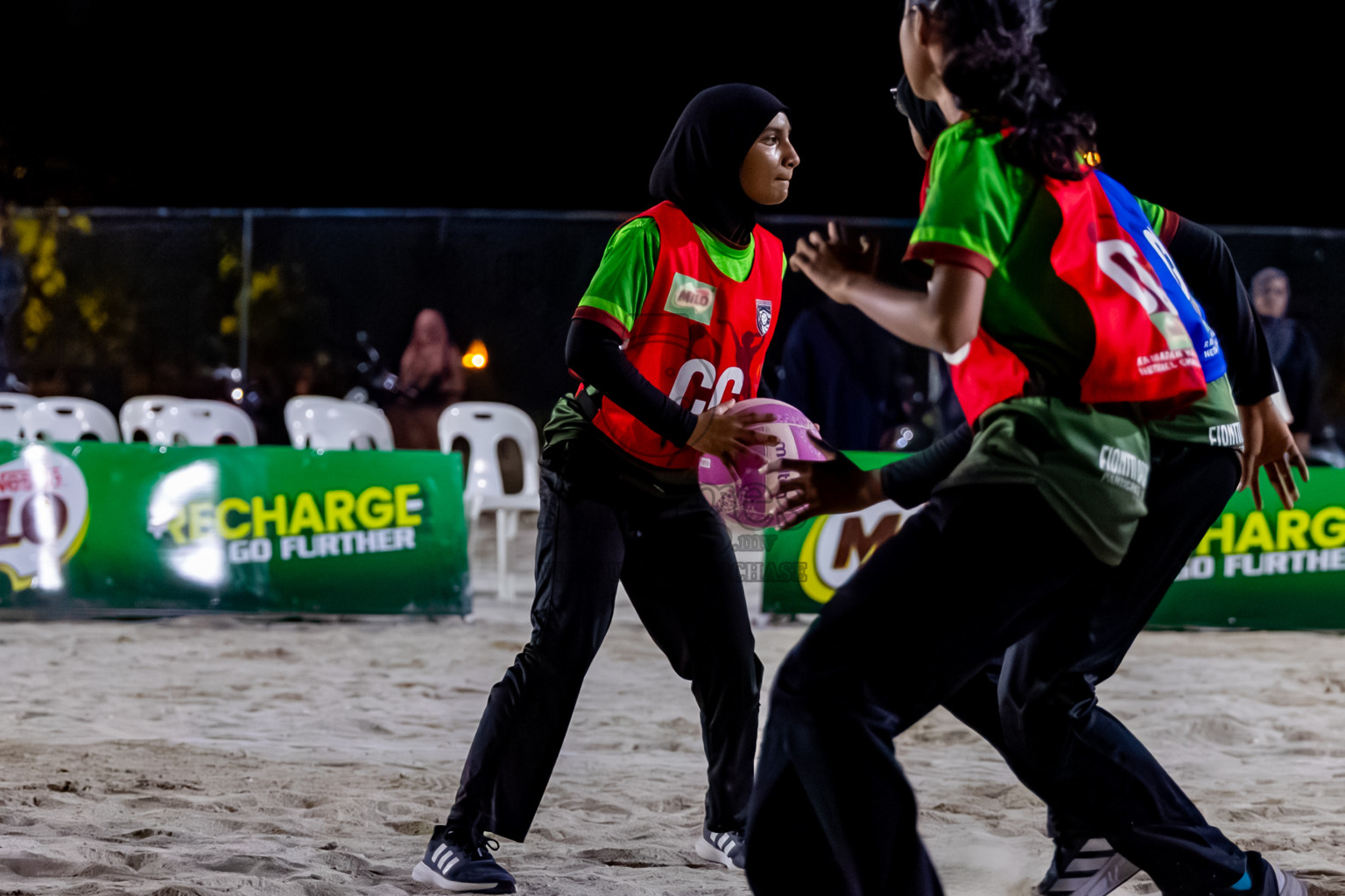 Day 2 of MILO Netball Fest 2025 was held in Cental Park, Hulhumale', Maldives on Friday, 21st November 2025. Photos: Nausham Waheed / images.mv