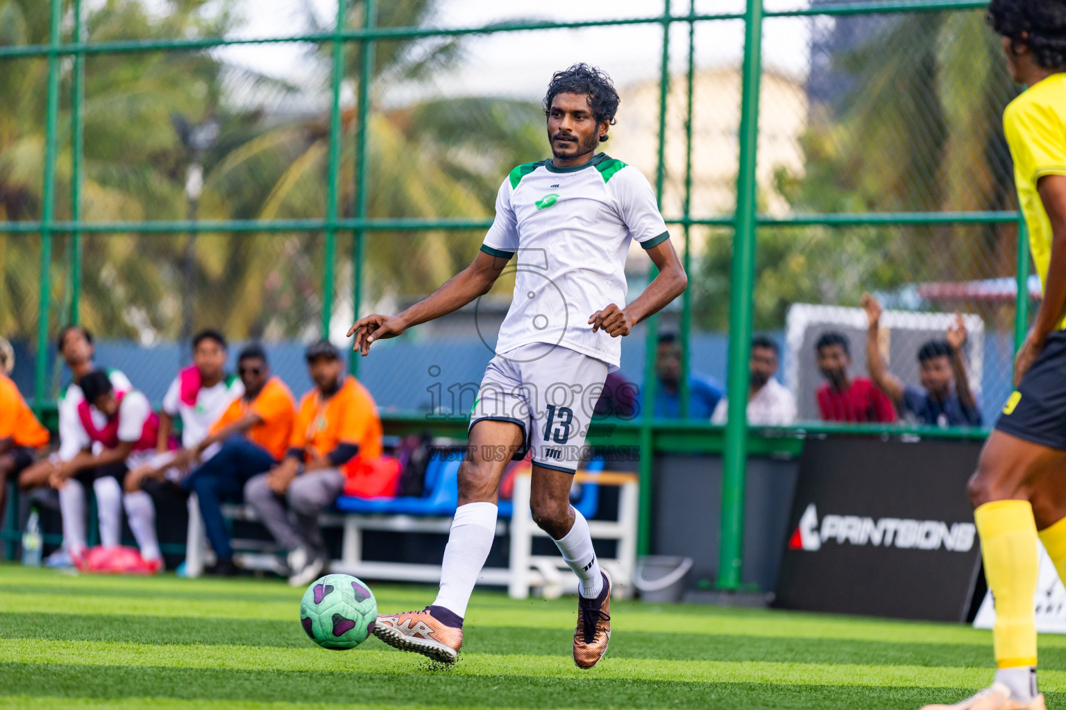 Giraavarians vs Xephyrs in Day 11 of BG Futsal Challenge 2024 was held on Friday, 22nd March 2024, in Male', Maldives Photos: Nausham Waheed / images.mv