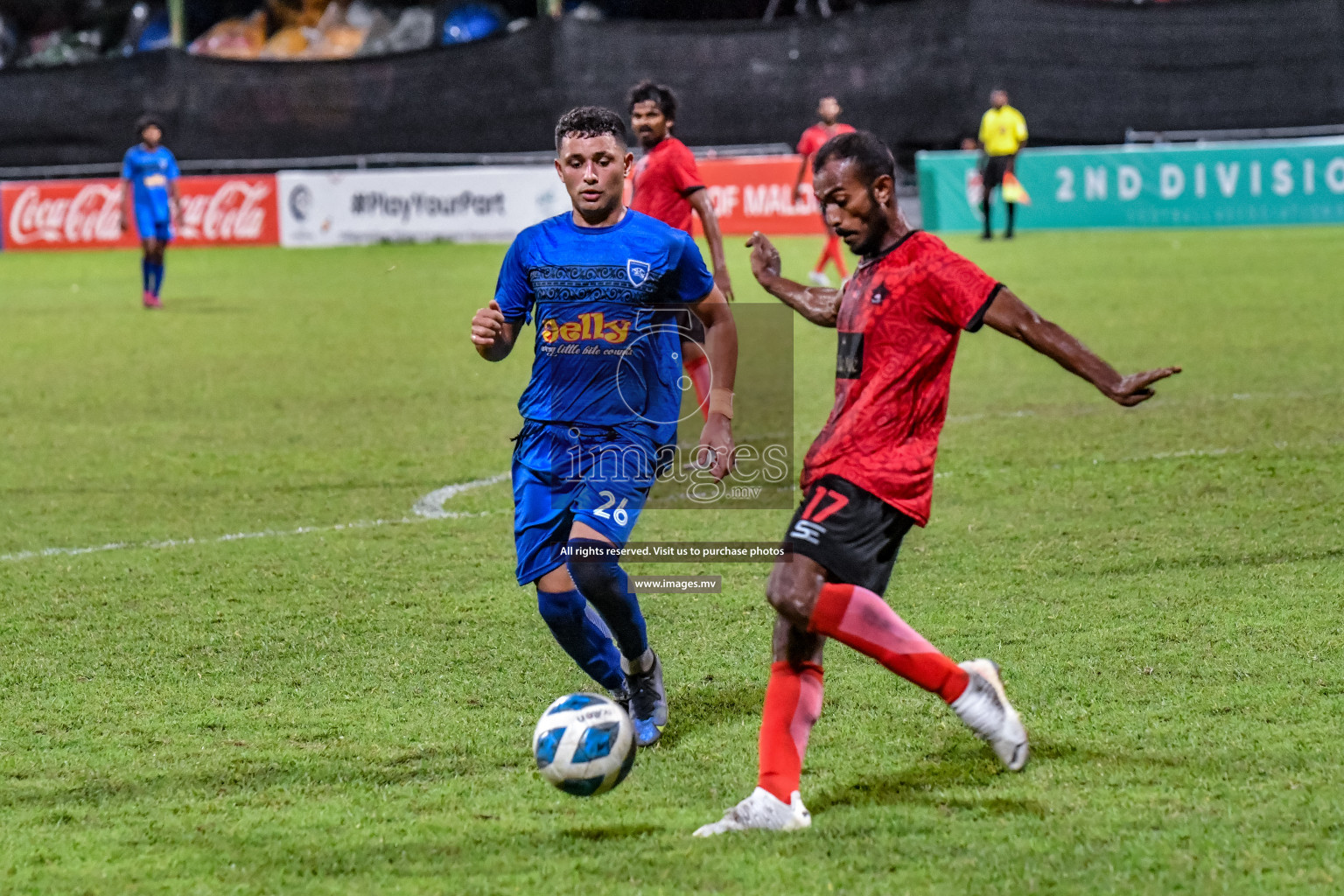 CLUB Teenage  vs Kuda henveiru united  in the 2nd Division 2022 on 14th Aug 2022, held in National Football Stadium, Male', Maldives Photos: Nausham Waheed / Images.mv