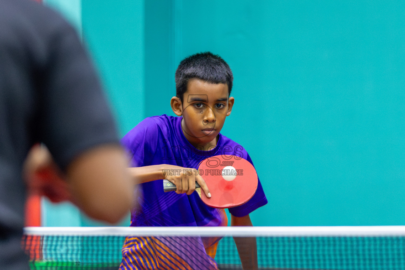 Day 3 of Interschool Table Tennis Tournament 2025 held at Male' TT Hall, Male', Maldives on Saturday, 17th May 2025. Photos By: Mohamed Mahfooz Moosa / images.mv