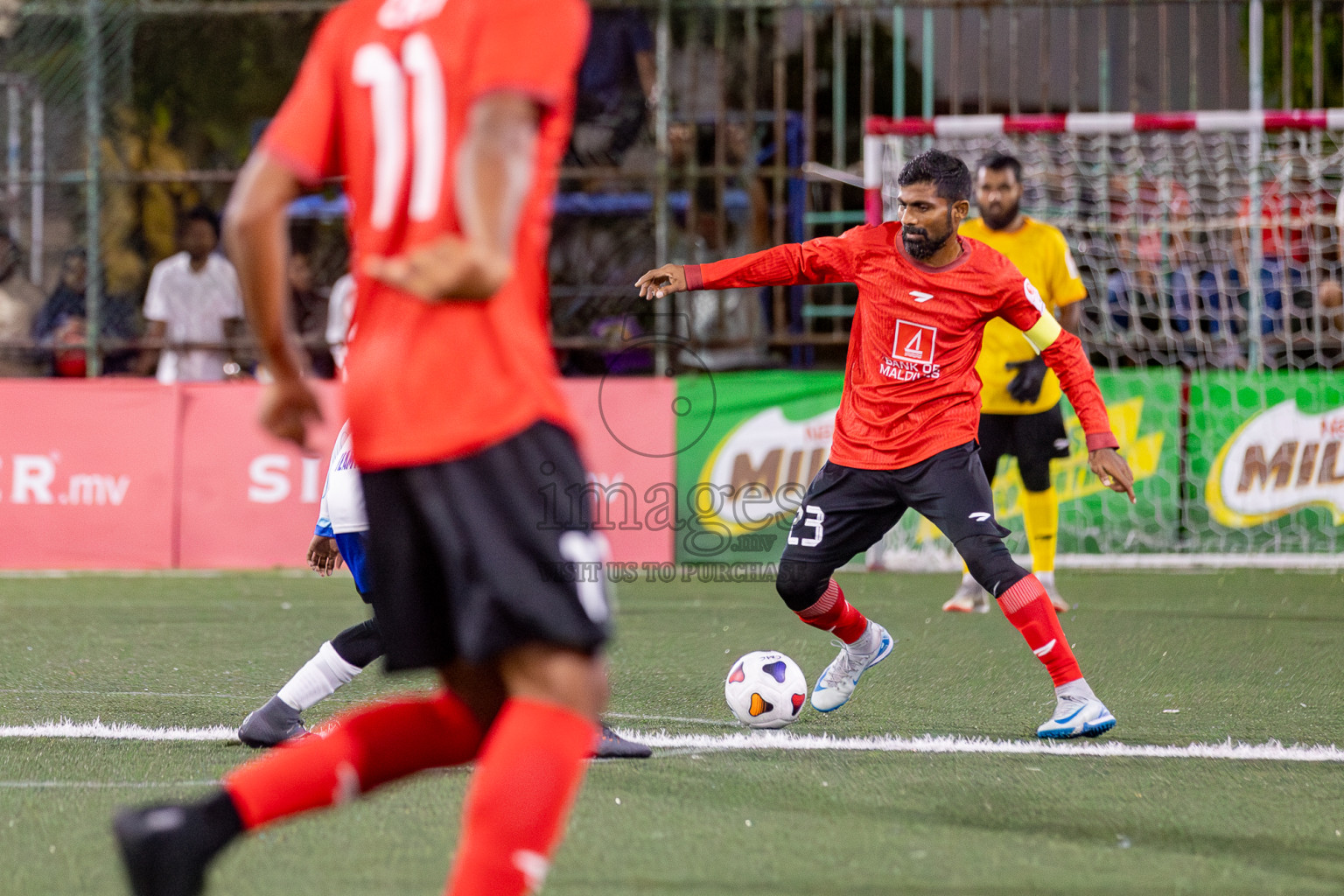 United BML vs Team MTCC in Club Maldives Cup 2024 held in Rehendi Futsal Ground, Hulhumale', Maldives on Saturday, 28th September 2024. 
Photos: Hassan Simah / images.mv