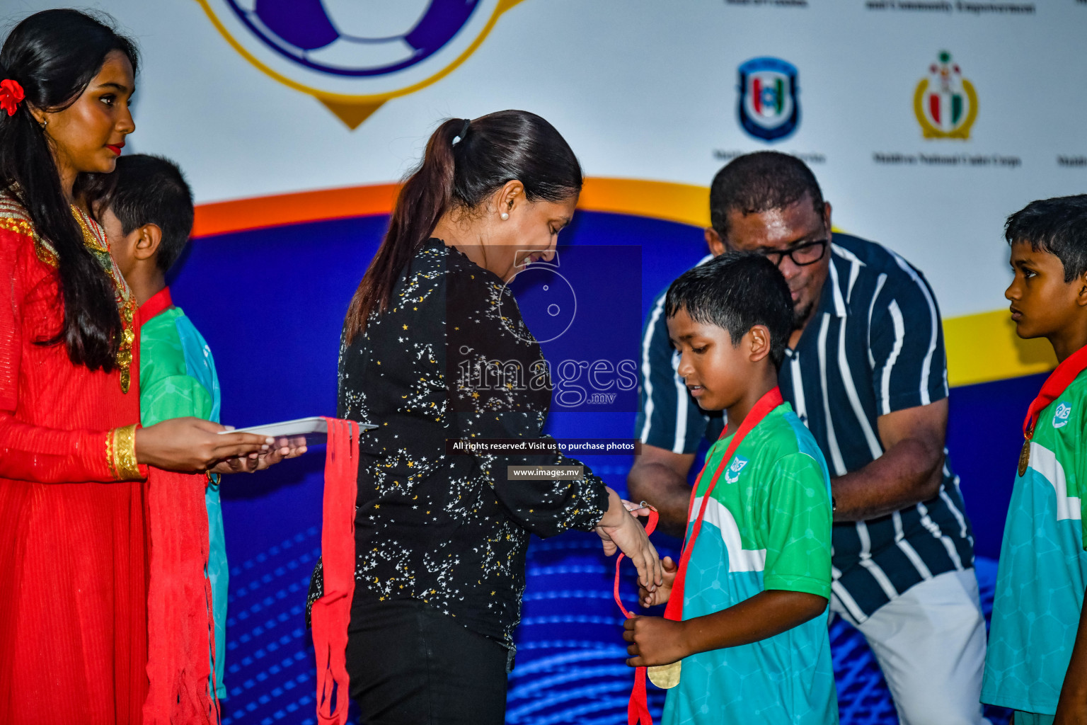 Day 4 of Milo Kids Football Fiesta 2022 was held in Male', Maldives on 22nd October 2022. Photos: Nausham Waheed / images.mv