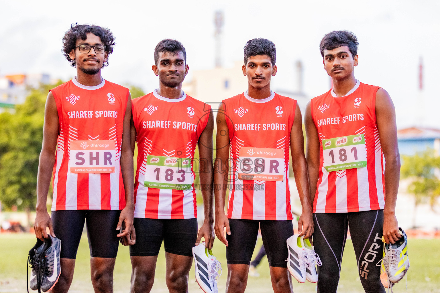 Day 1 of National Athletics Championship 2025 was held at Ekuveni Running Ground in Male', Maldives on Thursday, 14th August 2025. Photos: Areef Adam / images.mv