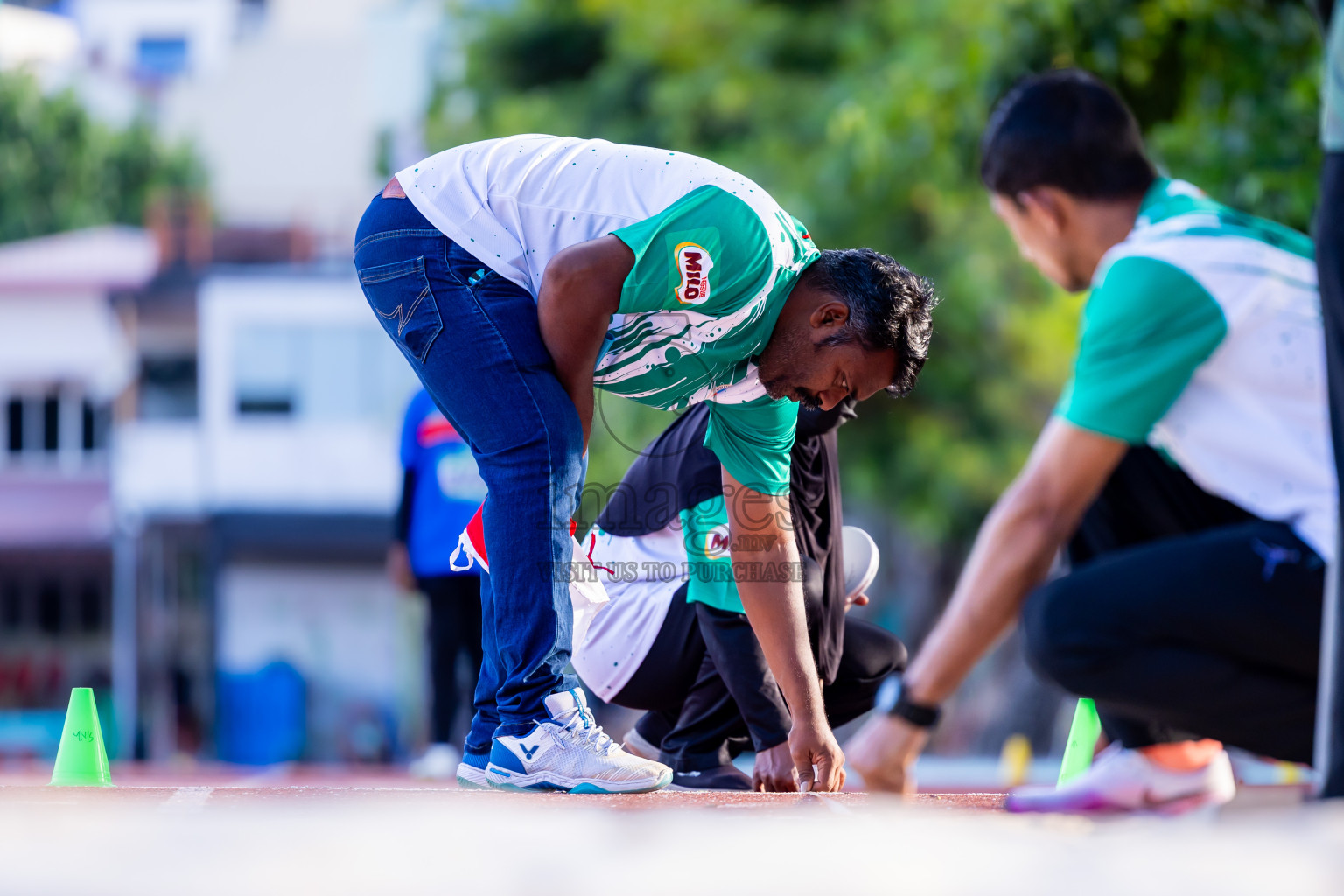 Day 3 of 12th Milo Association Championships was held in Ekuveni Track at Male', Maldives on Saturday, 26th April 2025. Photos: Nausham Waheed  / images.mv