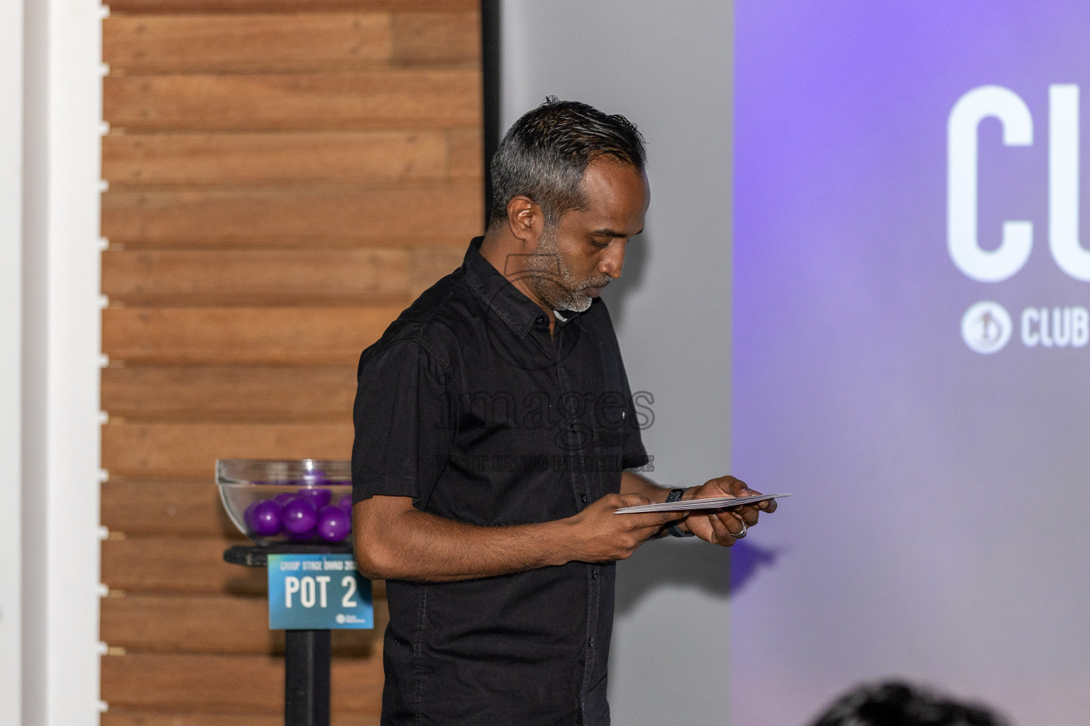 Draw Ceremony of Club Maldives Tournaments 2025 was held at HDC Exhibition Hall in Hulhumale', Maldives on Saturday, 23rd August 2025. Photos: Mohamed Mahfooz Moosa / images.mv