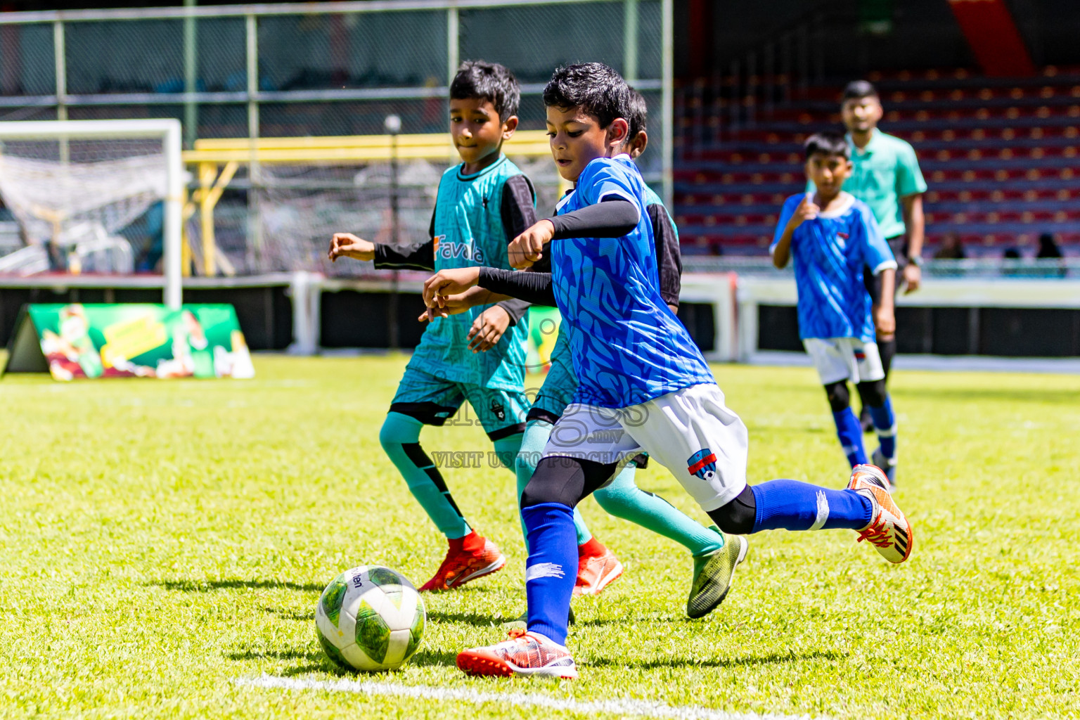 Day 1 of Under 10 MILO Academy Championship 2024 was held at National Stadium in Male', Maldives on Friday, 26th April 2024. Photos: Nausham Waheed / images.mv