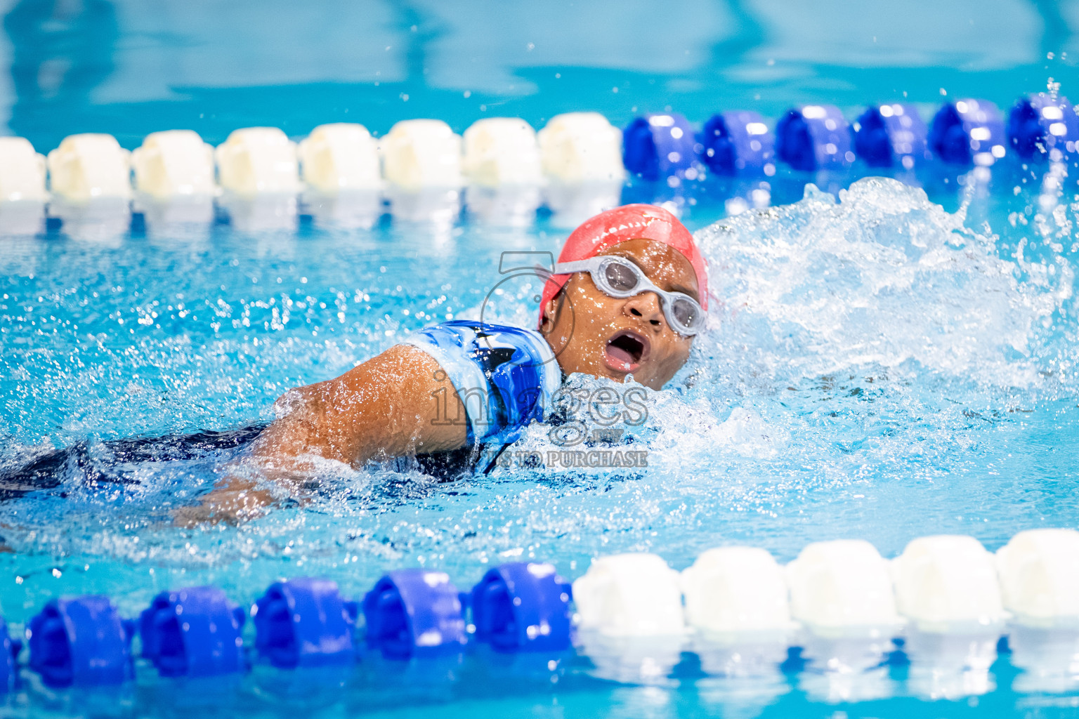 Day 3 of BML 6th National Kids Swimming Kids Festival 2025 held in Hulhumale', Maldives on Wednesday, 5th November 2024. 

Photos: Hassan Simah / images.mv