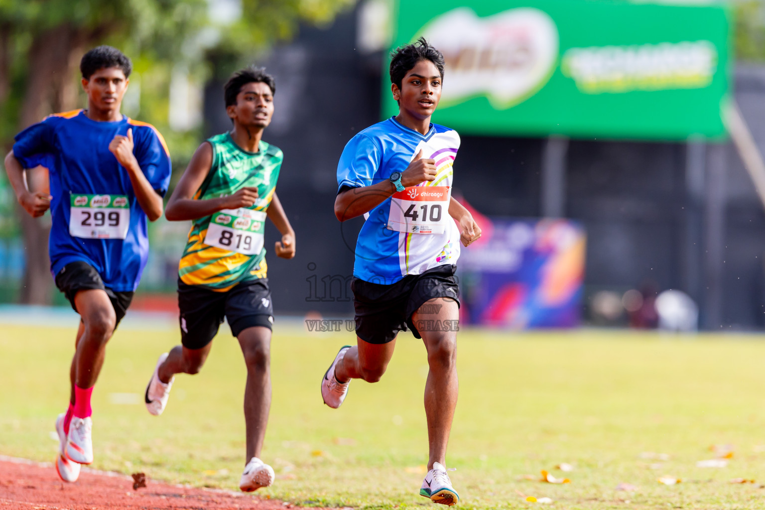 Day 5 of Inter-school Athletics Championship 2025 held in Ekuveni Synthetic Track, Male', Maldives on Saturday, 11th October 2025. Photos by: Nausham Waheed / Images.mv