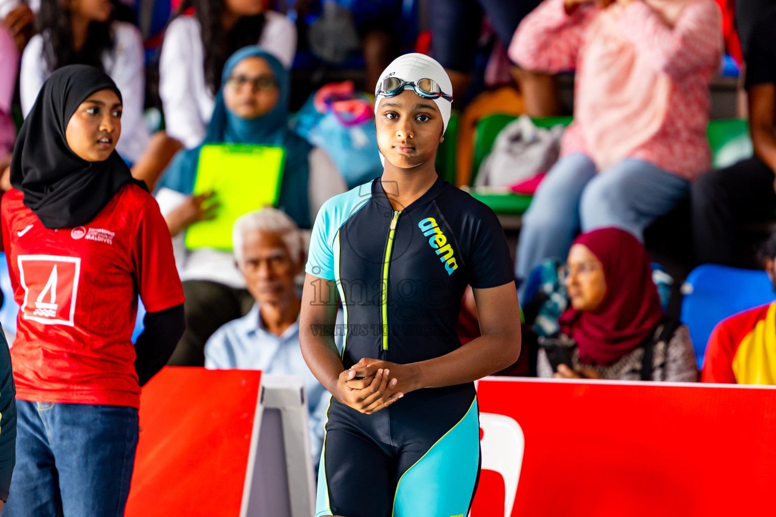 Day 5 of 20th Inter-school Swimming Competition 2024 held in Hulhumale', Maldives on Wednesday, 16th October 2024. Photos: Nausham Waheed / images.mv