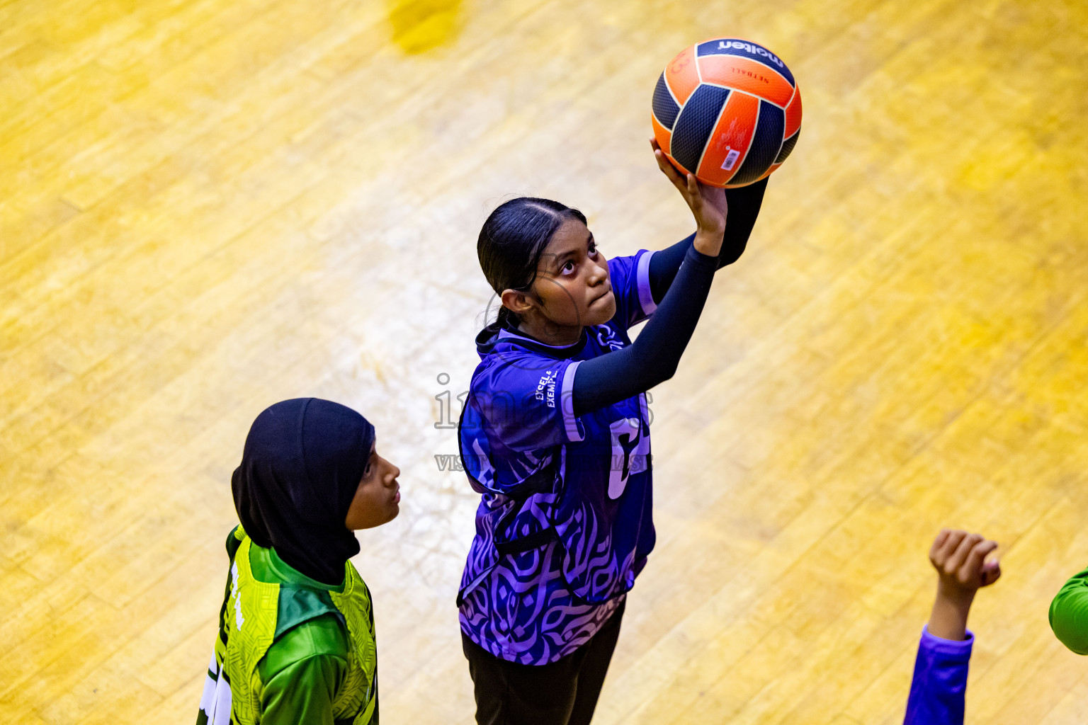 Day 7 of 25th Inter-School Netball Tournament was held in Social Center at Male', Maldives on Saturday, 17th August 2024. Photos: Nausham Waheed / images.mv