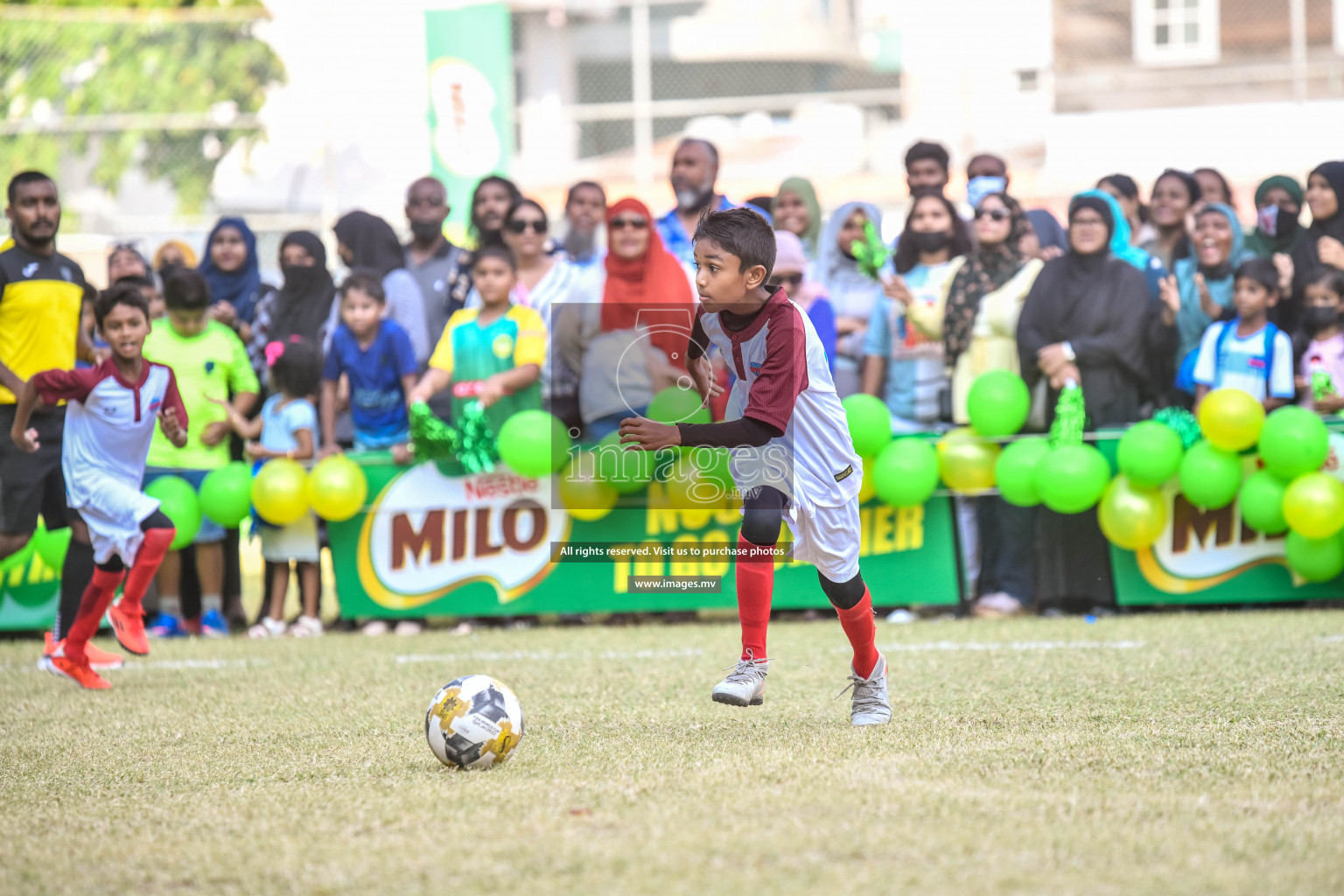 Day 2 of MILO Academy Championship 2022 held in Male' Maldives on Friday, 11th March 2021. Photos by: Nausham Waheed