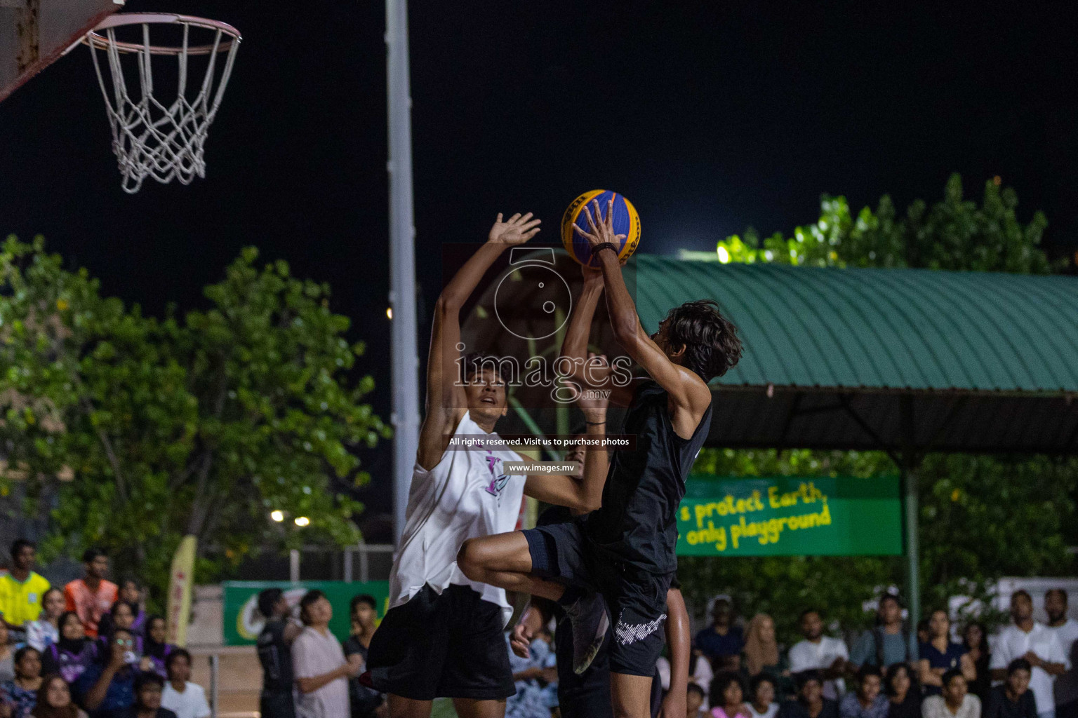 Day4 of Slamdunk by Sosal on 15th April 2023 held in Male'. Photos: Ismail Thoriq / images.mv