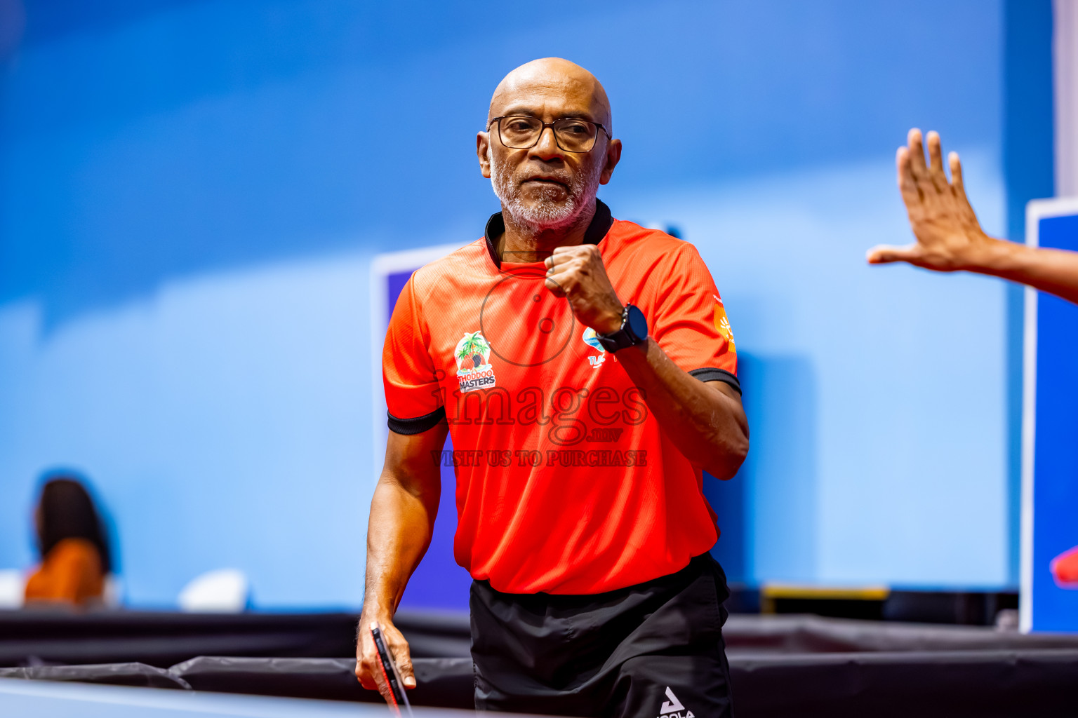 Day 2 of 1st Thoddoo Masters Table Tennis Tournament was held on Friday, 22nd August 2025 in AA Thoddoo, Maldives. Photos: Nausham Waheed / images.mv