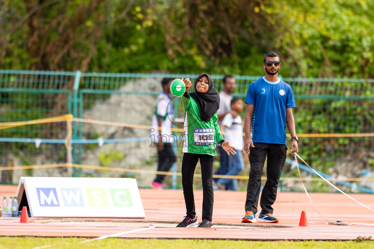 Day 2 of MWSC Interschool Athletics Championships 2024 held in Hulhumale Running Track, Hulhumale, Maldives on Sunday, 10th November 2024.
Photos by: Ismail Thoriq / Images.mv