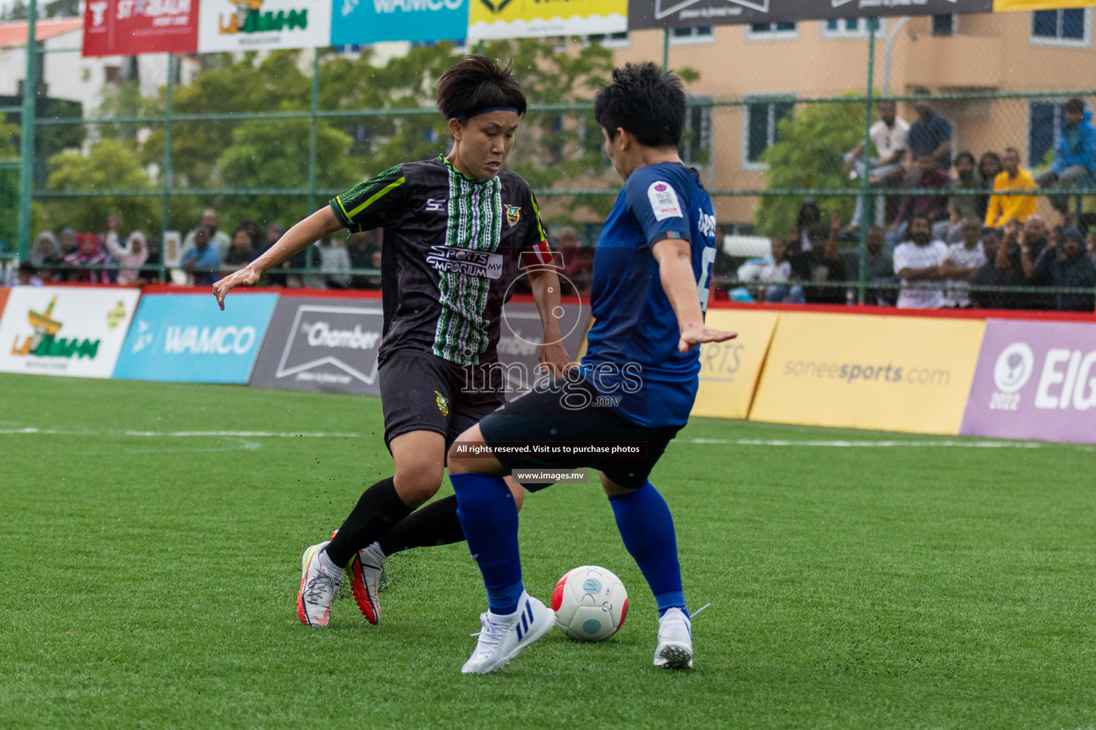 WAMCO vs Team Fenaka in Eighteen Thirty Women's Futsal Fiesta 2022 was held in Hulhumale', Maldives on Friday, 14th October 2022. Photos: Hassan Simah / images.mv