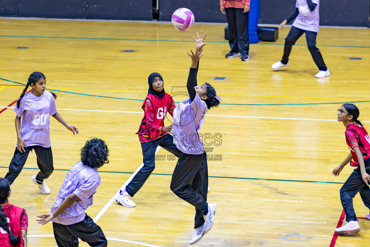 Finals of 26th Inter-School Netball Tournament 2025 was held in Social Center Indoor Hall on Saturday, 8th November 2025. Photos: Areef Adam / images.mv