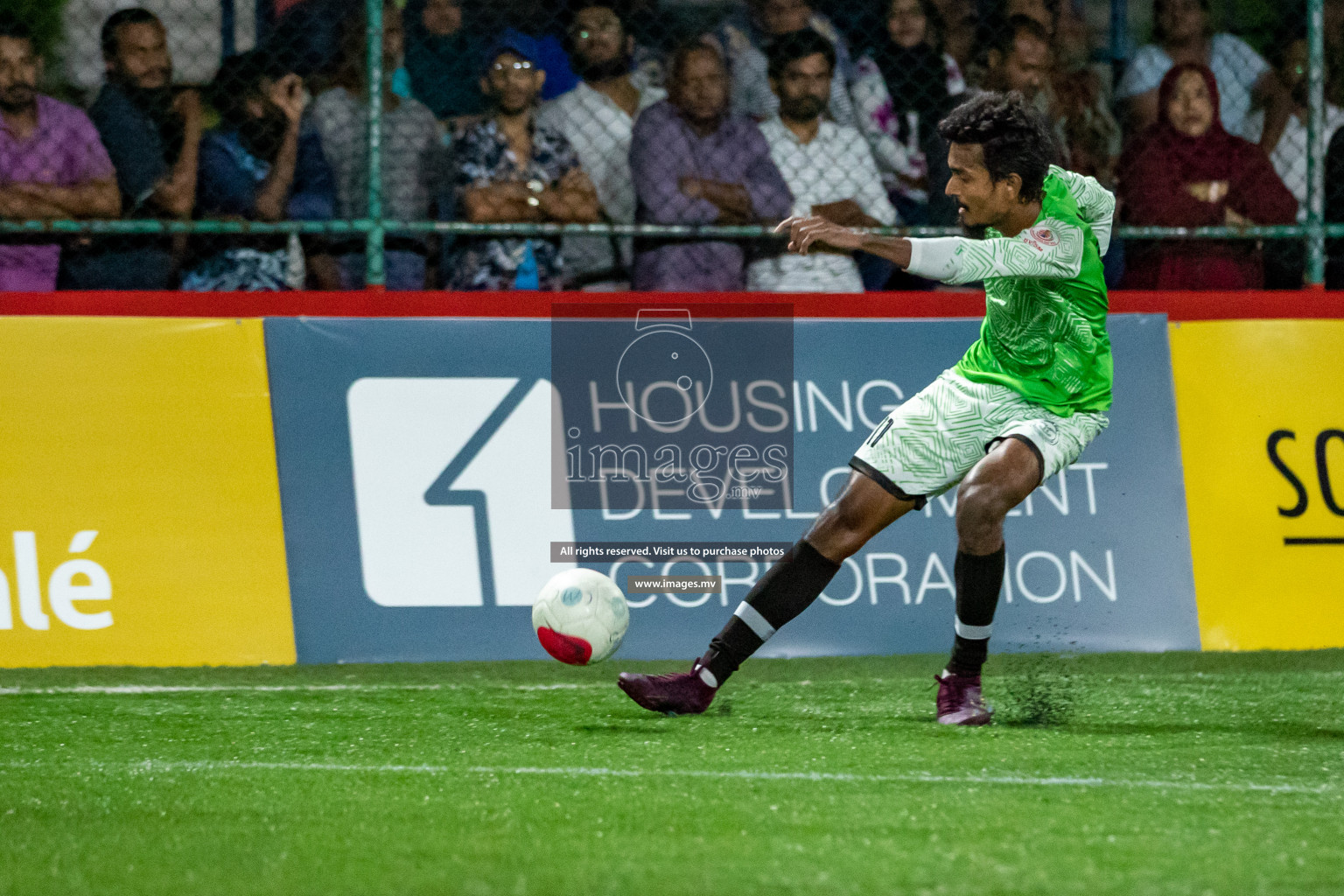 MACL vs Team DJA in Club Maldives Cup 2022 was held in Hulhumale', Maldives on Tuesday, 18th October 2022. Photos: Hassan Simah/ images.mv