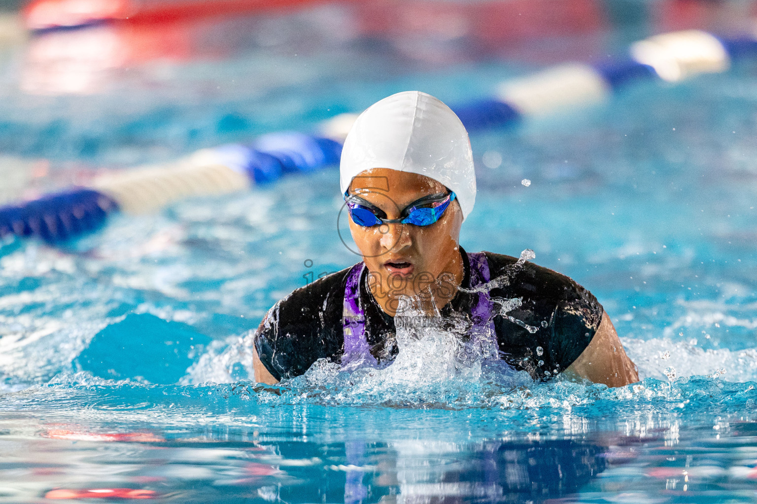 Day 4 of 20th Inter-school Swimming Competition 2024 held in Hulhumale', Maldives on Tuesday, 15th October 2024. Photos: Ismail Thoriq / images.mv