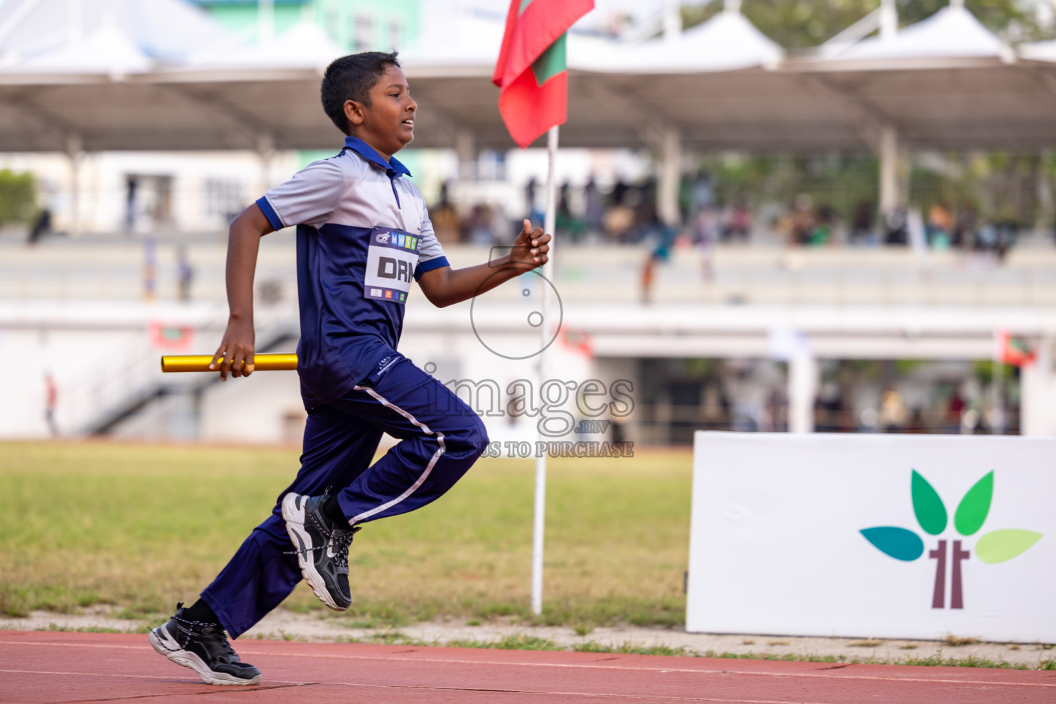 Day 5 of MWSC Interschool Athletics Championships 2024 held in Hulhumale Running Track, Hulhumale, Maldives on Wednesday, 13th November 2024. Photos by: Ismail Thoriq / Images.mv