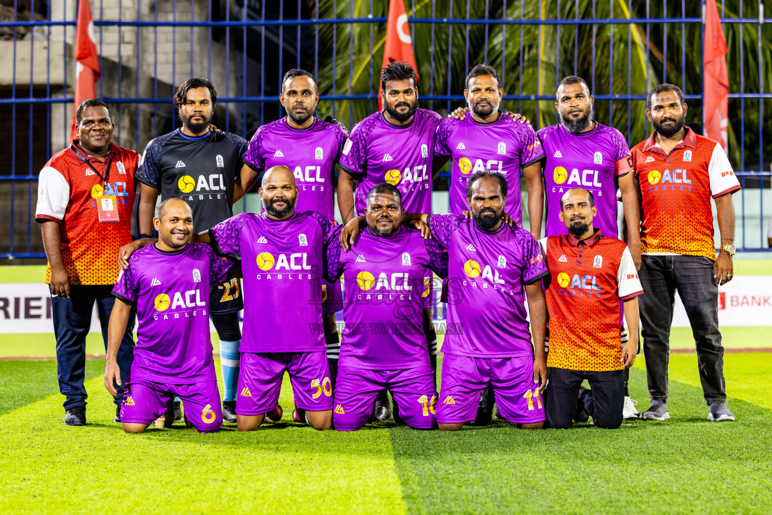 V Vela vs Cable Brothers in Day 5 of Eydhafushi Futsal Cup 2024 was held on Friday, 12th April 2024, in B Eydhafushi, Maldives Photos: Nausham Waheed / images.mv