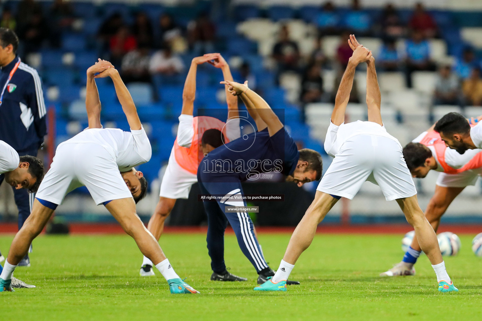 Kuwait vs India in the Final of SAFF Championship 2023 held in Sree Kanteerava Stadium, Bengaluru, India, on Tuesday, 4th July 2023. Photos: Hassan Simah / images.mv