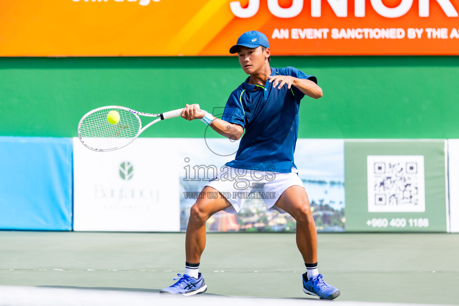 Day 4 of ATF Maldives Junior Open Tennis was held in Male' Tennis Court, Male', Maldives on Thursday, 12th December 2024. Photos: Nausham Waheed/ images.mv