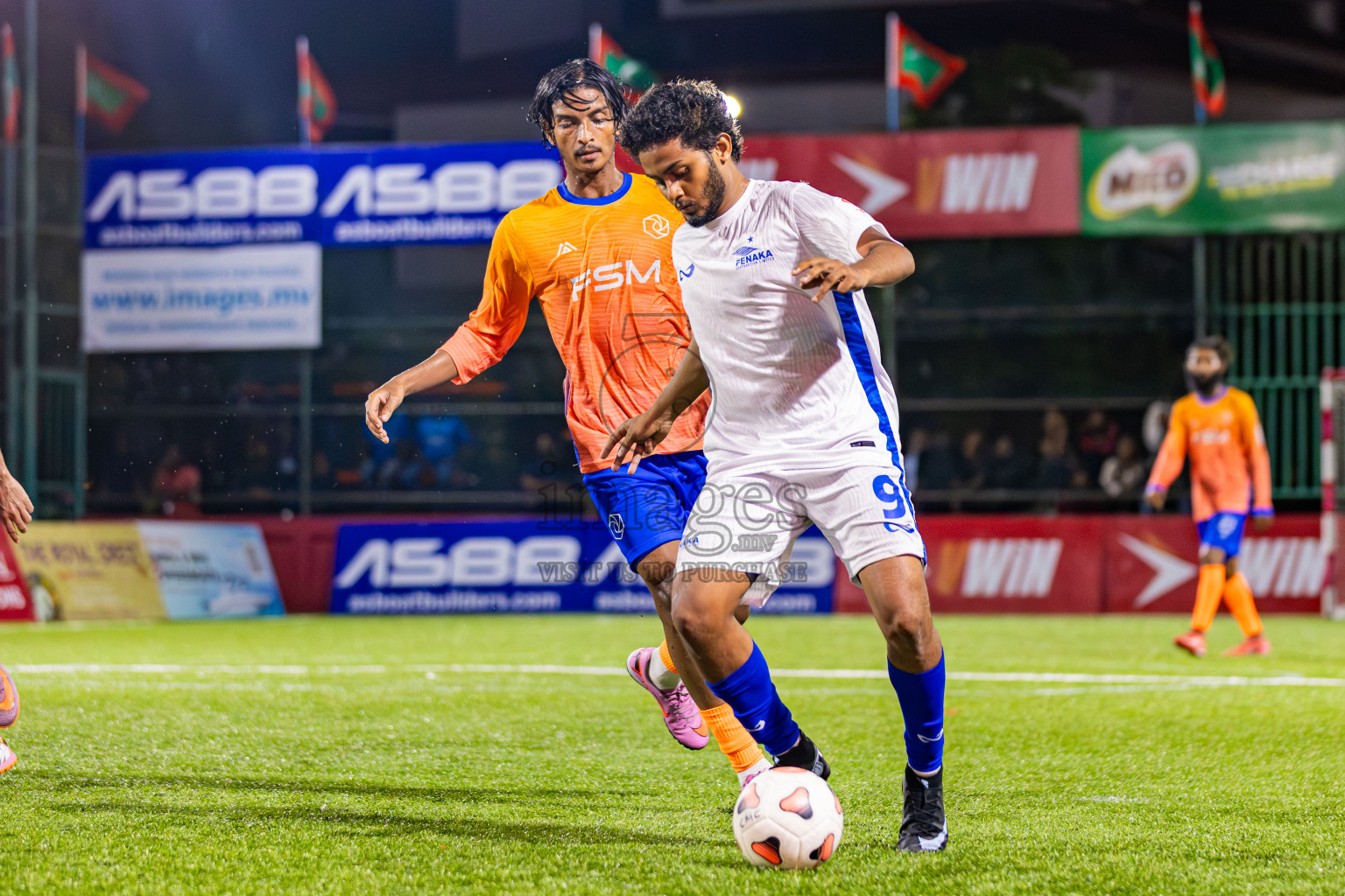 FSM vs FENAKA in Day 5 of Club Maldives Cup 2025 was held in Rehendhi Futsal Ground, Hulhumale', Maldives on Friday, 3rd October 2025. Photos: Areef Adam / Images.mv