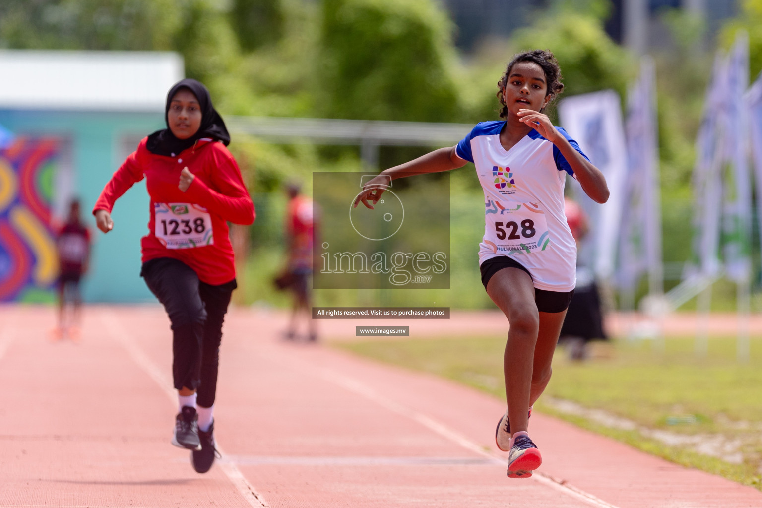 Day two of Inter School Athletics Championship 2023 was held at Hulhumale' Running Track at Hulhumale', Maldives on Sunday, 15th May 2023. Photos: Shuu/ Images.mv