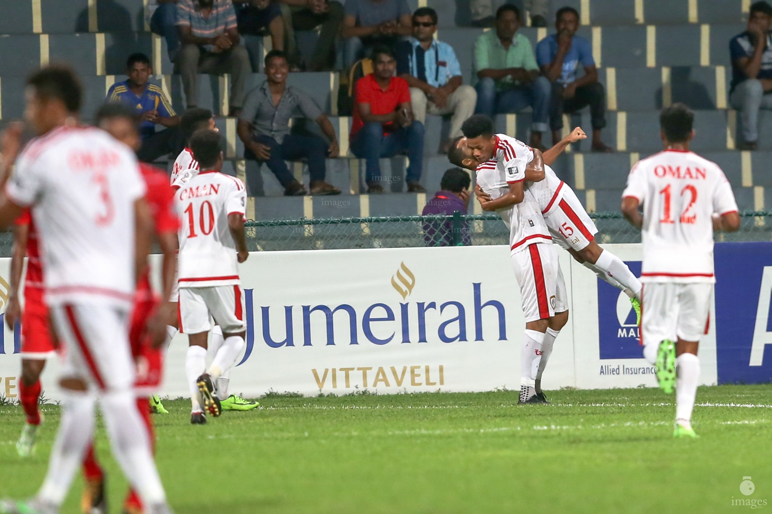 Asian Cup Qualifier between Maldives and Oman in National Stadium, on 10 October 2017 Male' Maldives. ( Images.mv Photo: Abdulla Abeedh )