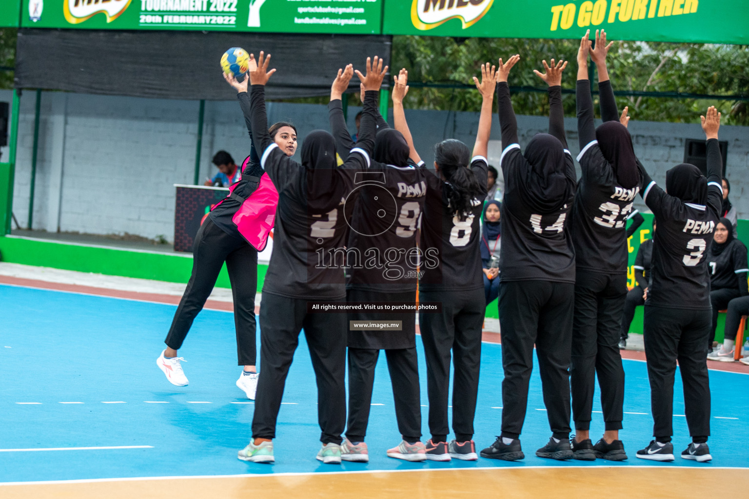 Day 12 of Milo 6th Inter Office Handball Tournament 2022 - Photos by Hassan Simah