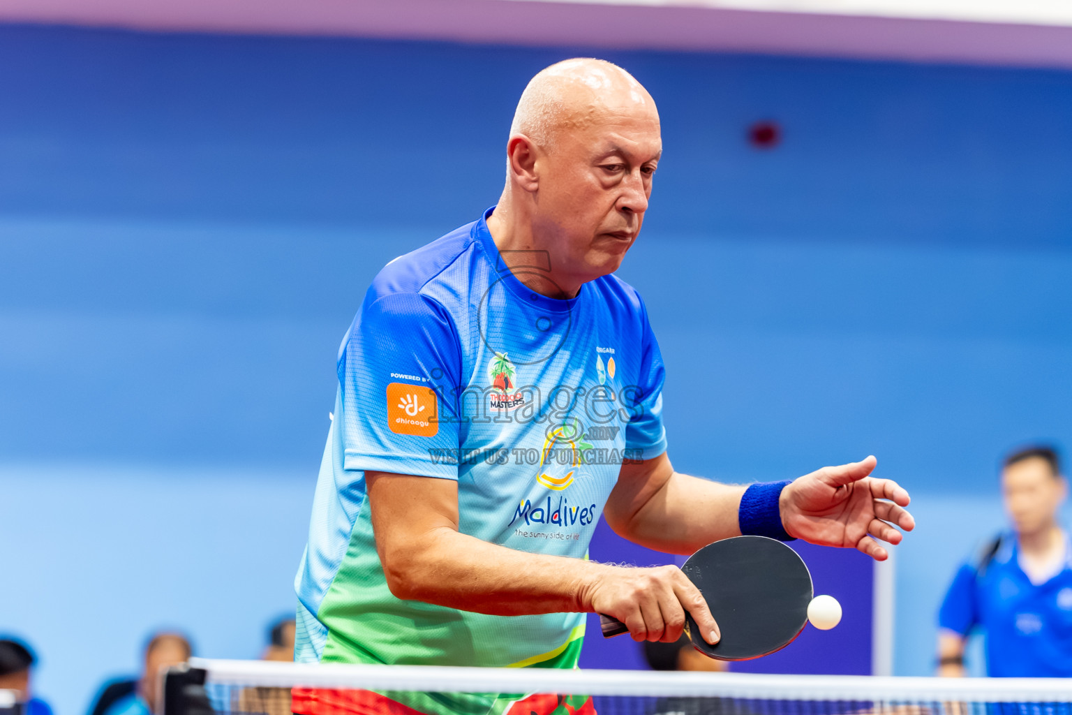 Day 1 of 1st Thoddoo Masters Table Tennis Tournament was held on Thursday, 21st August 2025 in AA Thoddoo, Maldives. Photos: Nausham Waheed / images.mv