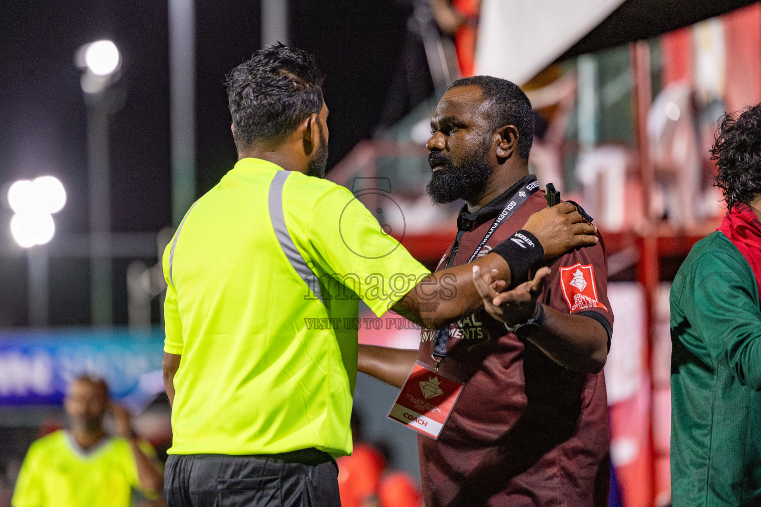S Hithadhoo VS S MaradhooFeydhoo Atoll Round Semi-Final on Day 20 of Golden Futsal Challenge 2025 was held on Friday, 24 January 2025, in Hulhumale', Maldives. 
Photos: Hassan Simah / images.mv