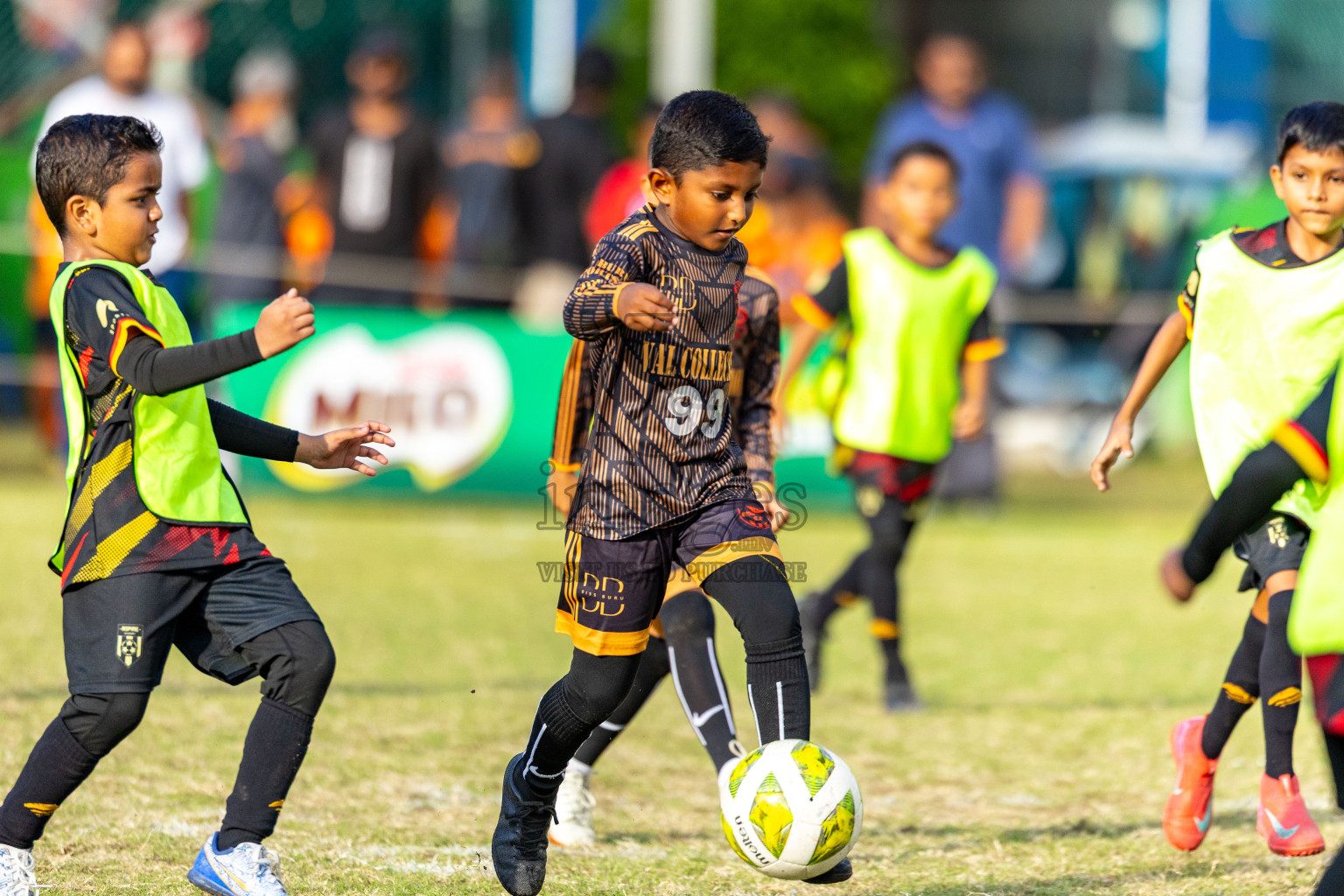 Day 3 of MILO SVAM Juniors 2025 (U-8) was held at Henveiru Stadium in Male', Maldives on Saturday, 28th June 2025. Photos: Mohamed Mahfooz Moosa / images.mv