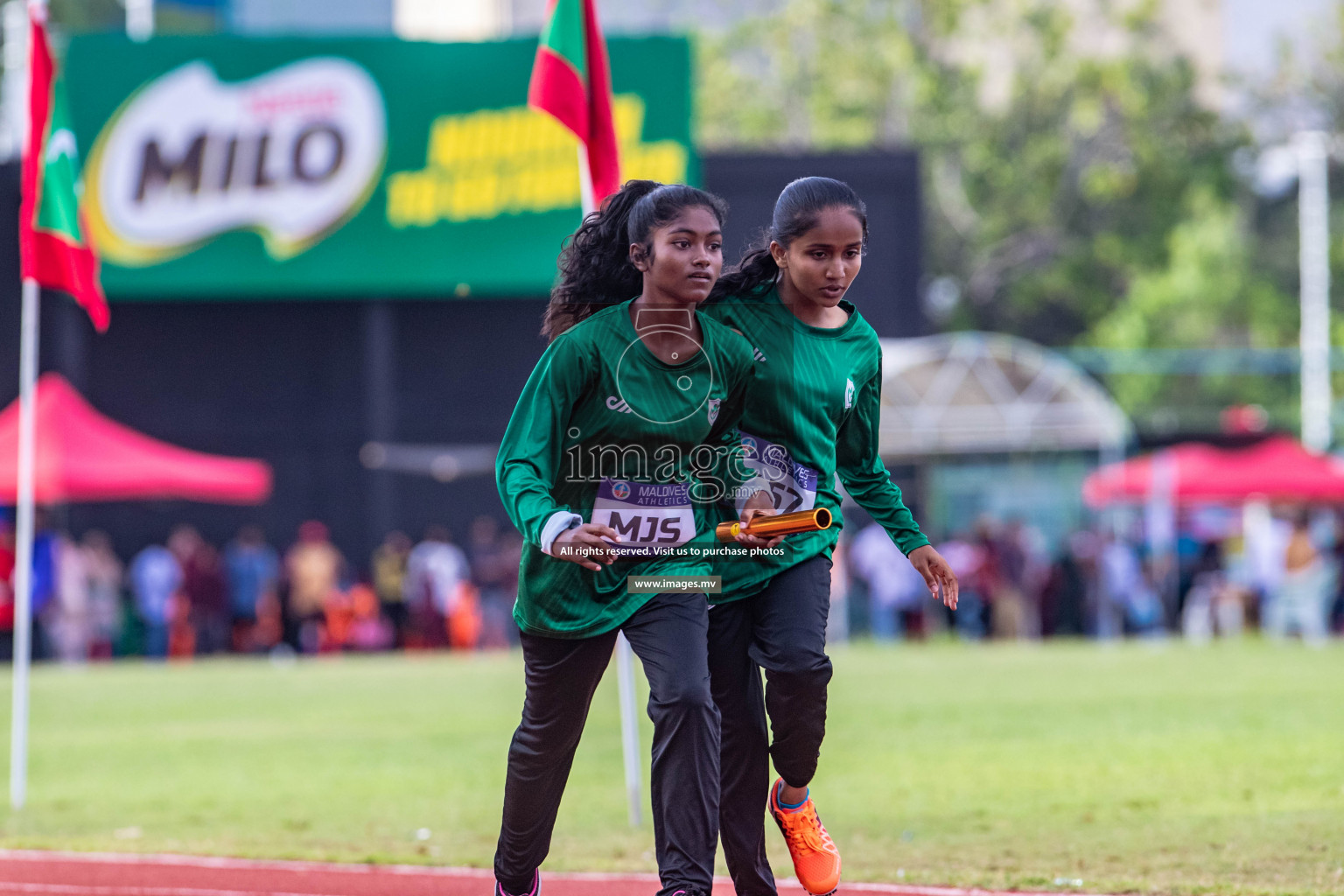 Day 3 of Inter-School Athletics Championship held in Male', Maldives on 25th May 2022. Photos by: Nausham Waheed / images.mv