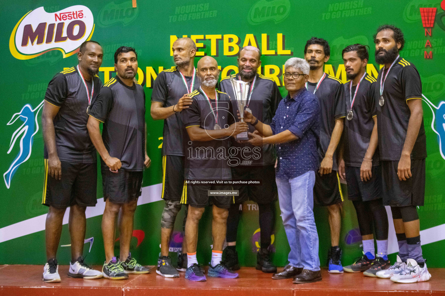 Kulhudhuffushi Youth & R.C vs Club Matrix in the Finals of Milo National Netball Tournament 2021 held on 4th December 2021 in Male', Maldives Photos: Ismail Thoriq / images.mv