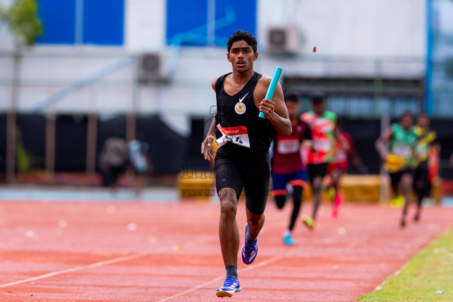 Day 6 of Inter-school Athletics Championship 2025 held in Ekuveni Synthetic Track, Male', Maldives on Sunday, 12th October 2025. Photos by: Nausham Waheed / Images.mv