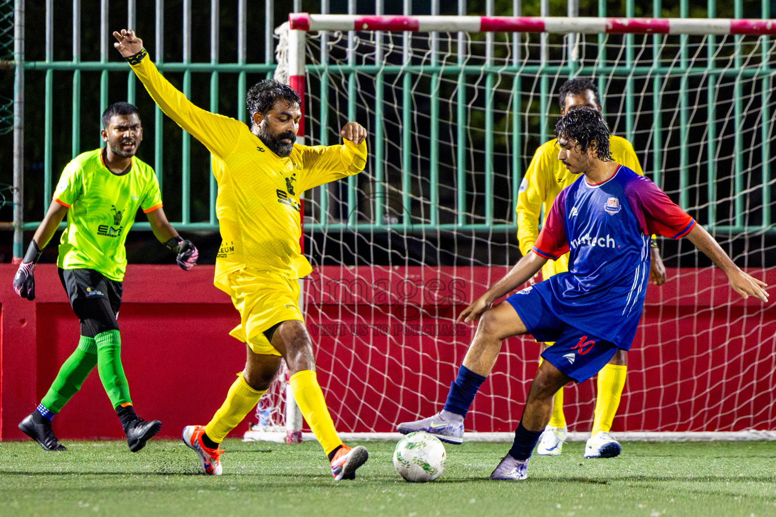 Antrac vs Medtech in Day 6 of Office League 2025 was held on Monday, 21st April 2025 in Hulhumale', Maldives. Photos: Nausham Waheed / images.mv