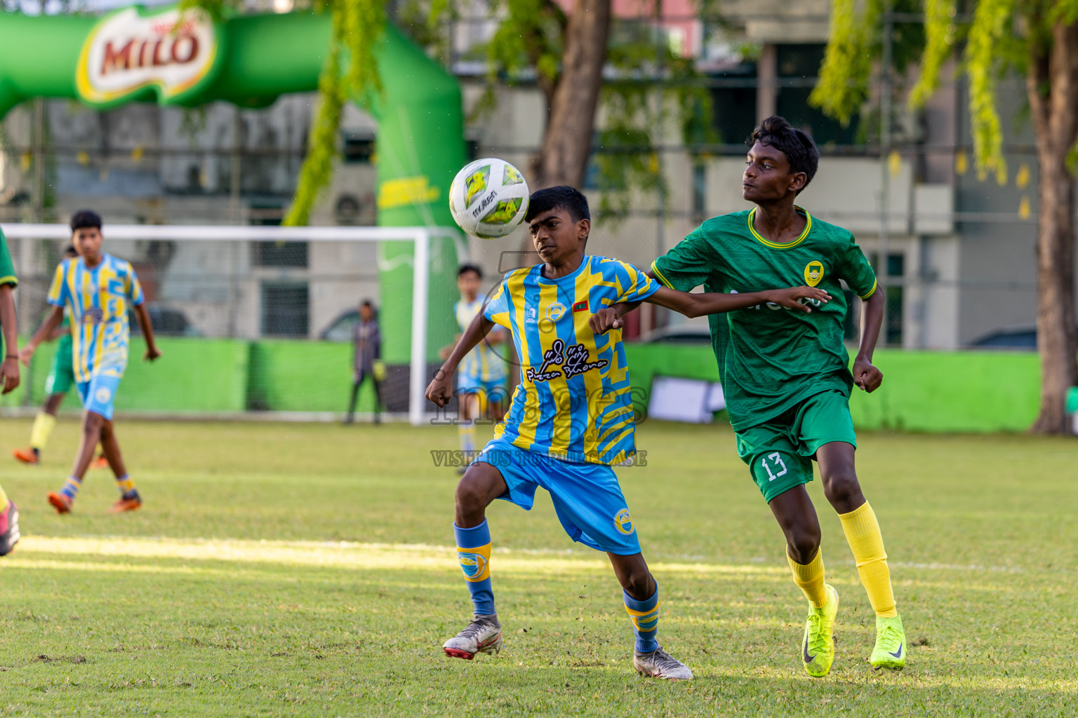 Day 4 of MILO Academy Championship 2024 (U-14) was held in Henveyru Stadium, Male', Maldives on Sunday, 3rd November 2024. 
Photos: Hassan Simah / Images.mv