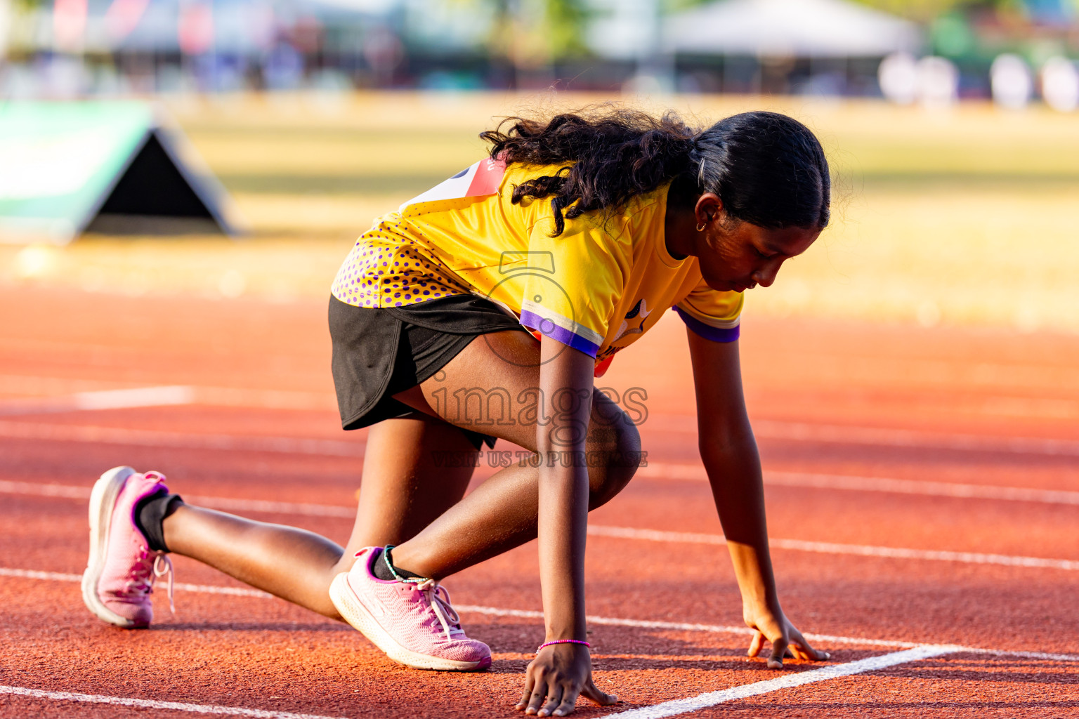 Day 1 of Inter-school Athletics Championship 2025 held in Ekuveni Synthetic Track, Male', Maldives on Monday, 06th October 2025. Photos by: Nausham Waheed / Images.mv