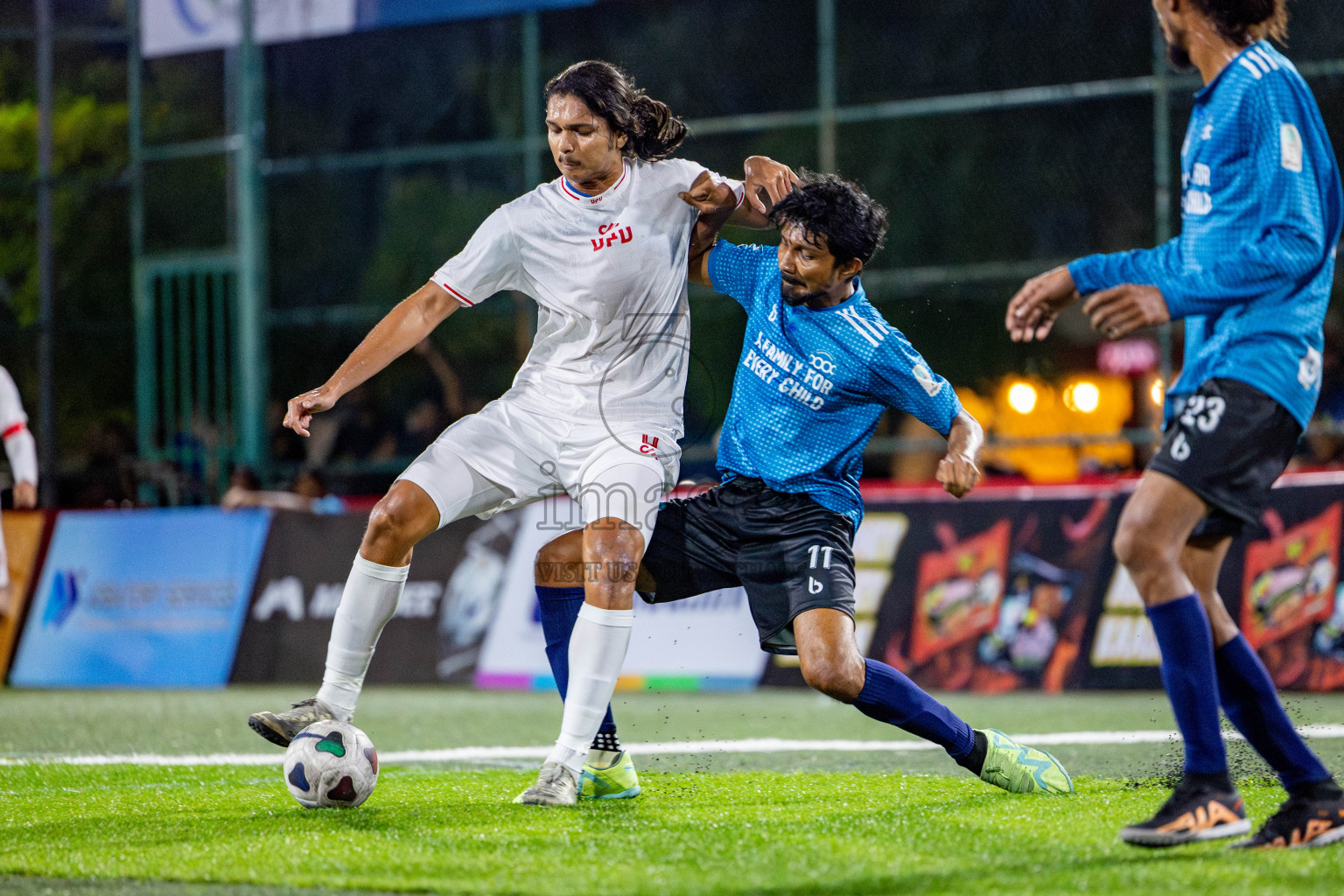 TEAM BADHAHI vs CRIMINAL COURT in Club Maldives Classic 2024 held in Rehendi Futsal Ground, Hulhumale', Maldives on Saturday, 14th September 2024. Photos: Nausham Waheed / images.mv